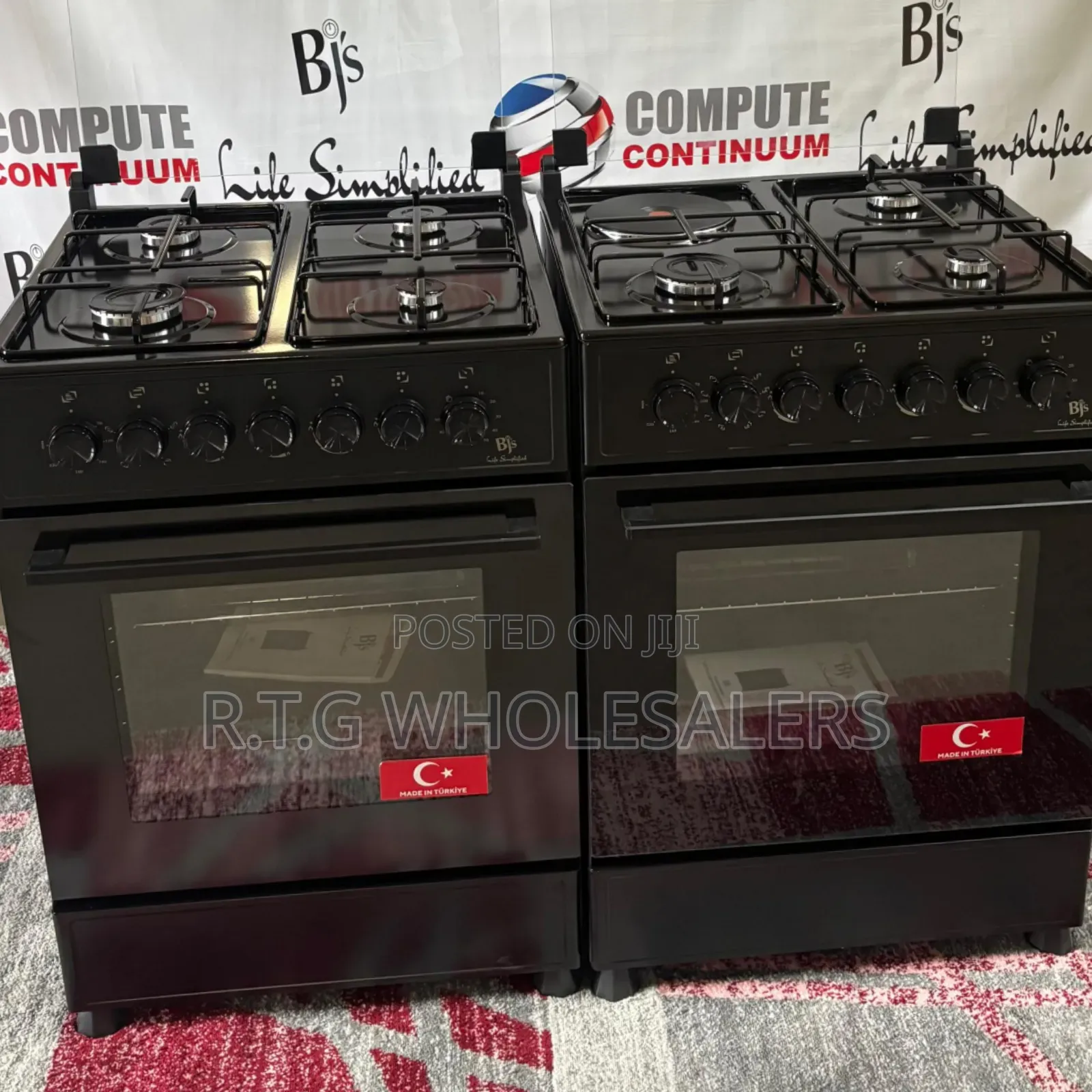 60x60 B60604g 4 Burner Gas Cooker Electric Oven