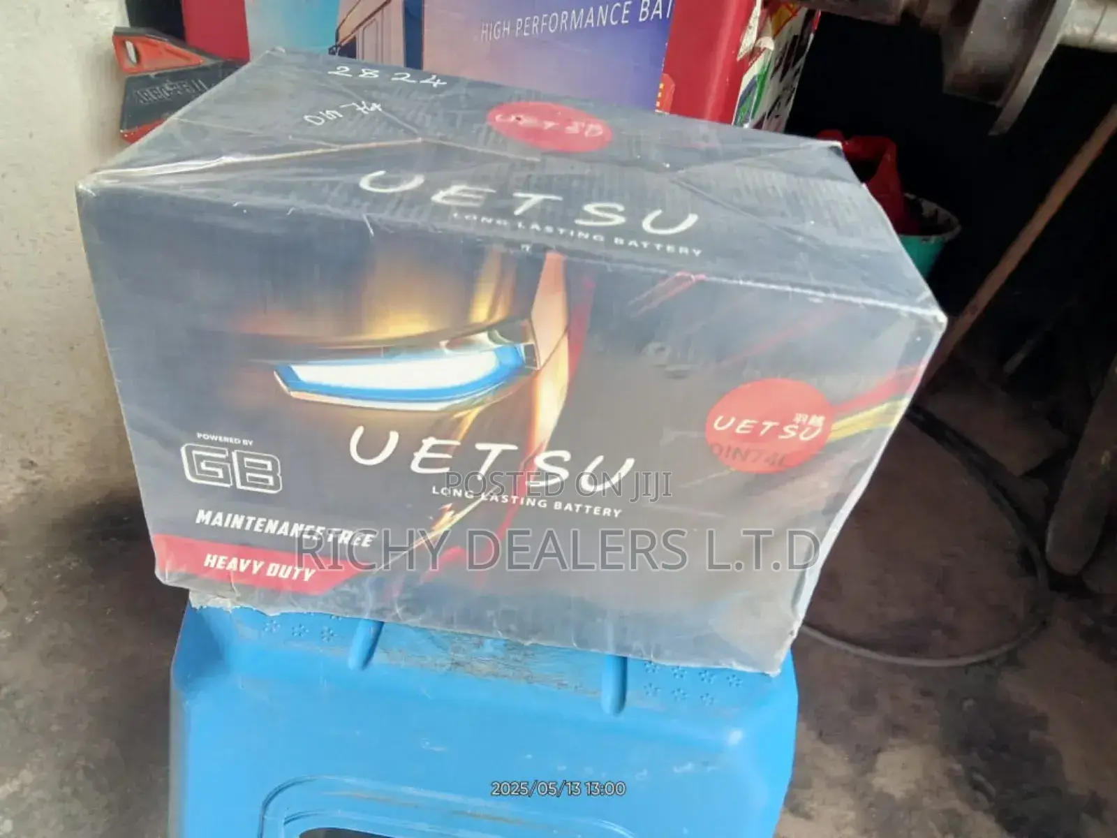 Uetsu Din74mf Car Battery