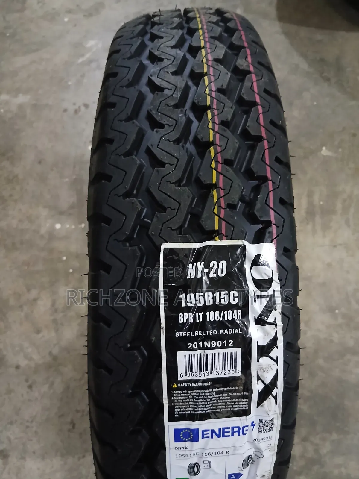 Onyx 195r15