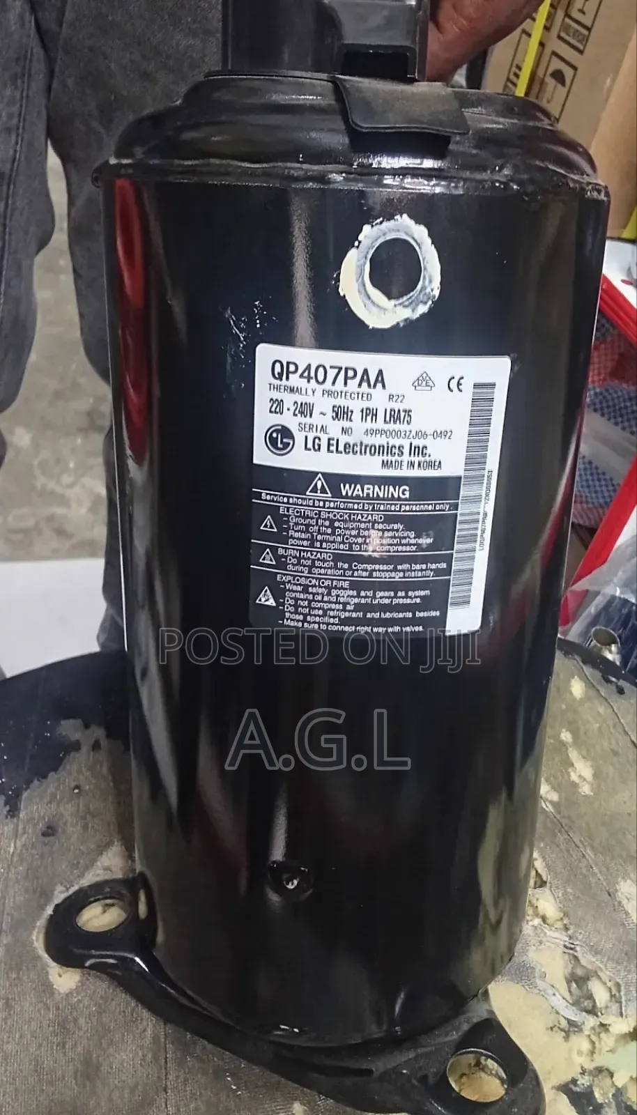 Lg 24,000 Btu Rotary Compressor R22 Gas Type
