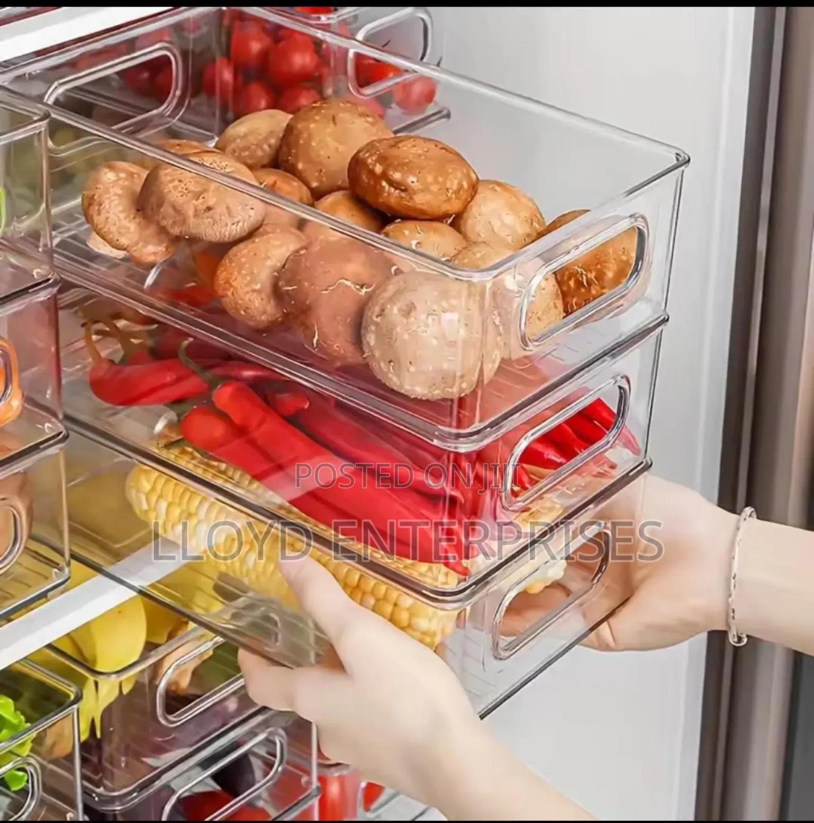 Acrylic Fridge Storage Containers