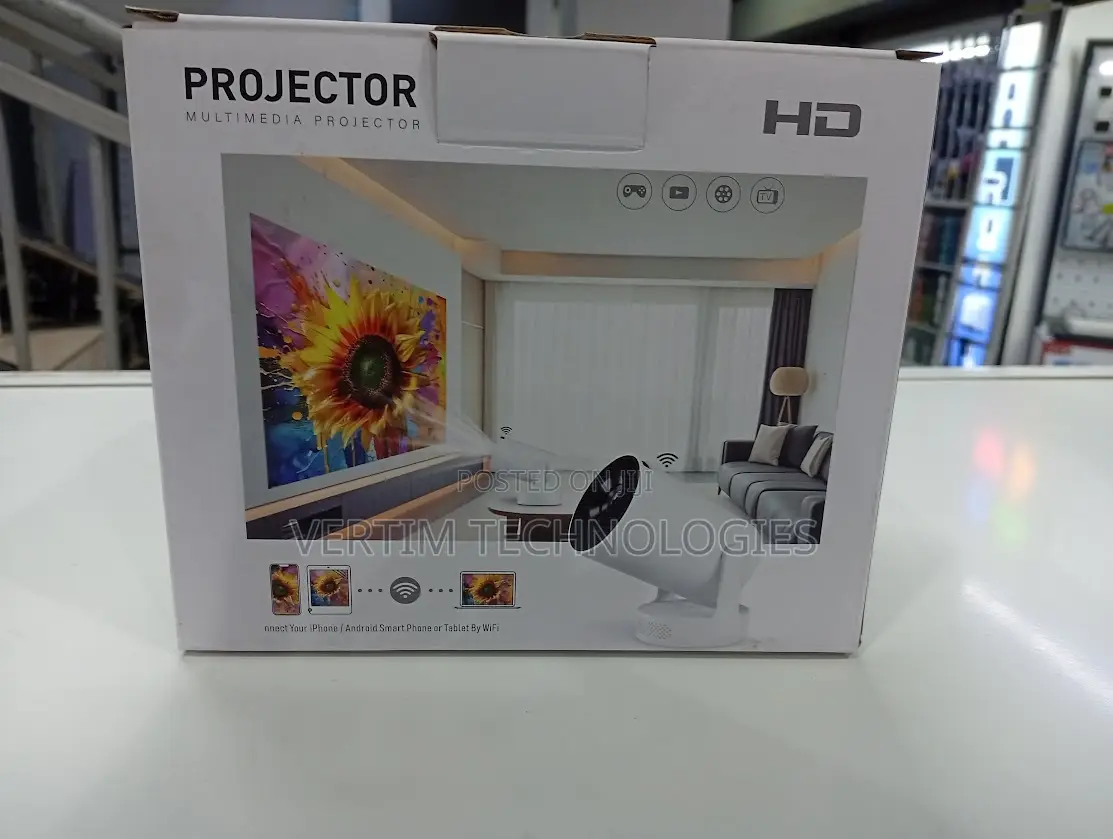 Wifi Bluetooth Hy300 1080p Full Hd Portable Android Projector