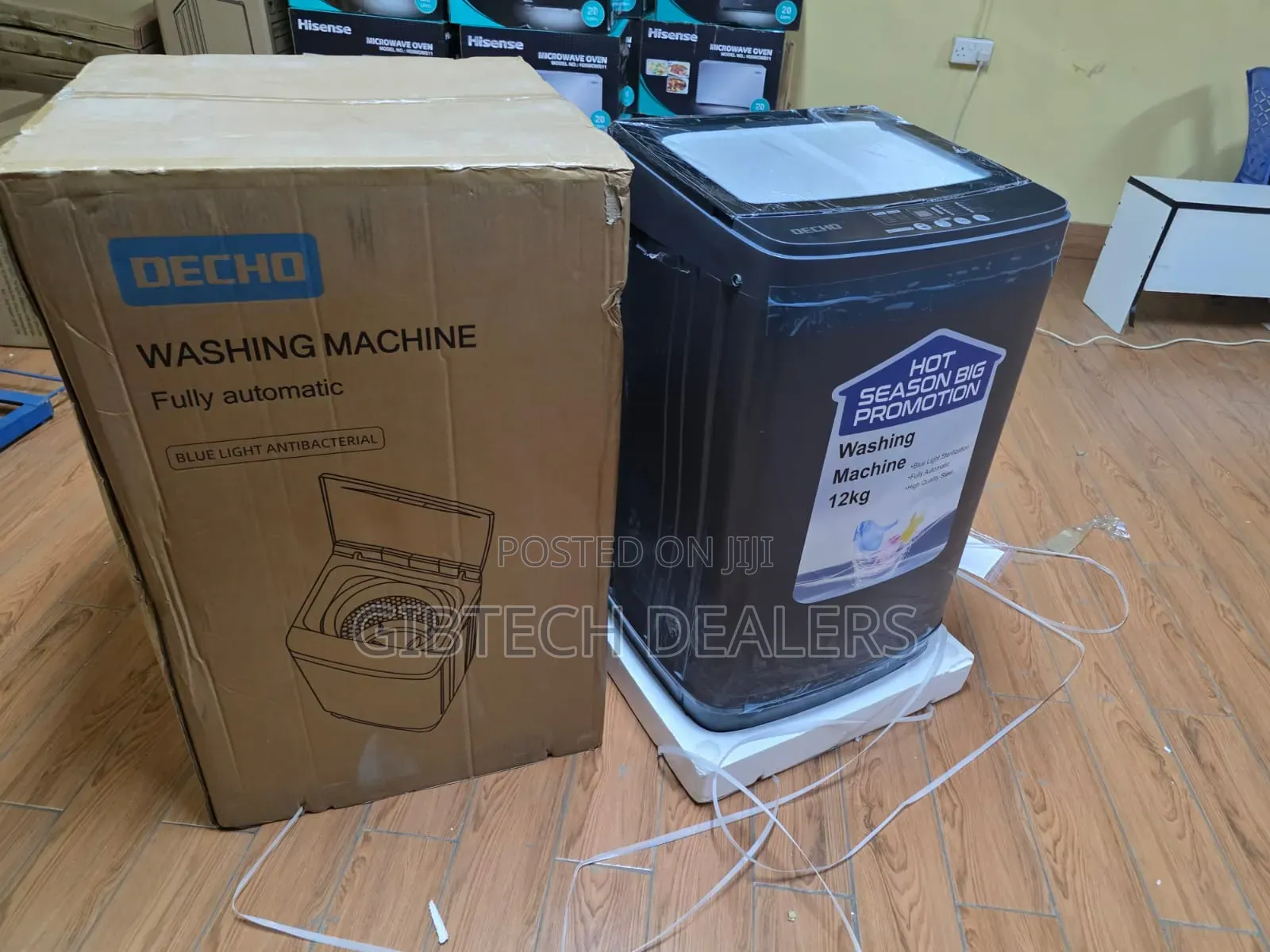Decho 12kg Fully Automatic Top Load Washing Machine