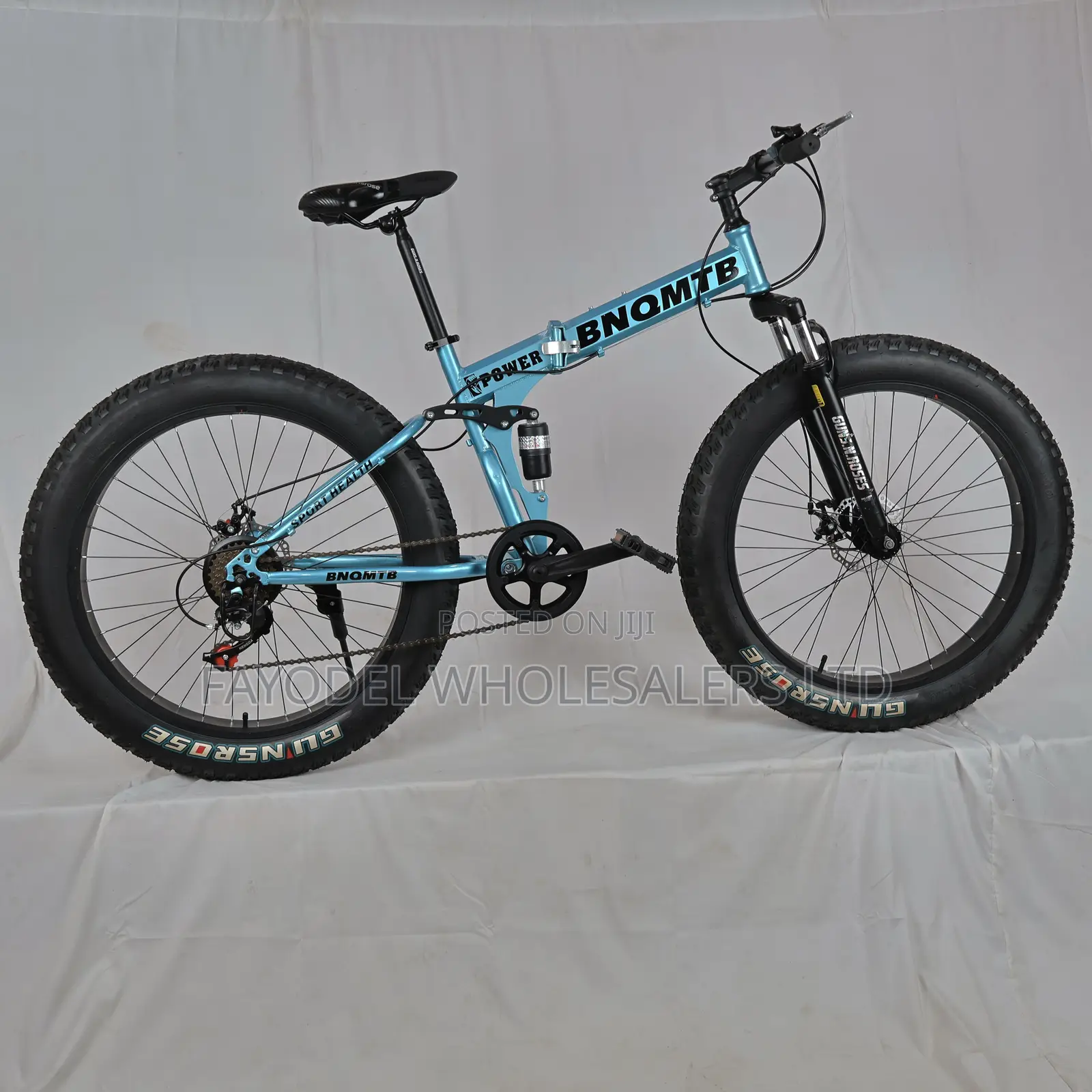 BNQ MTB Fat Bike Size 26*4.0 Tyres Color Blue