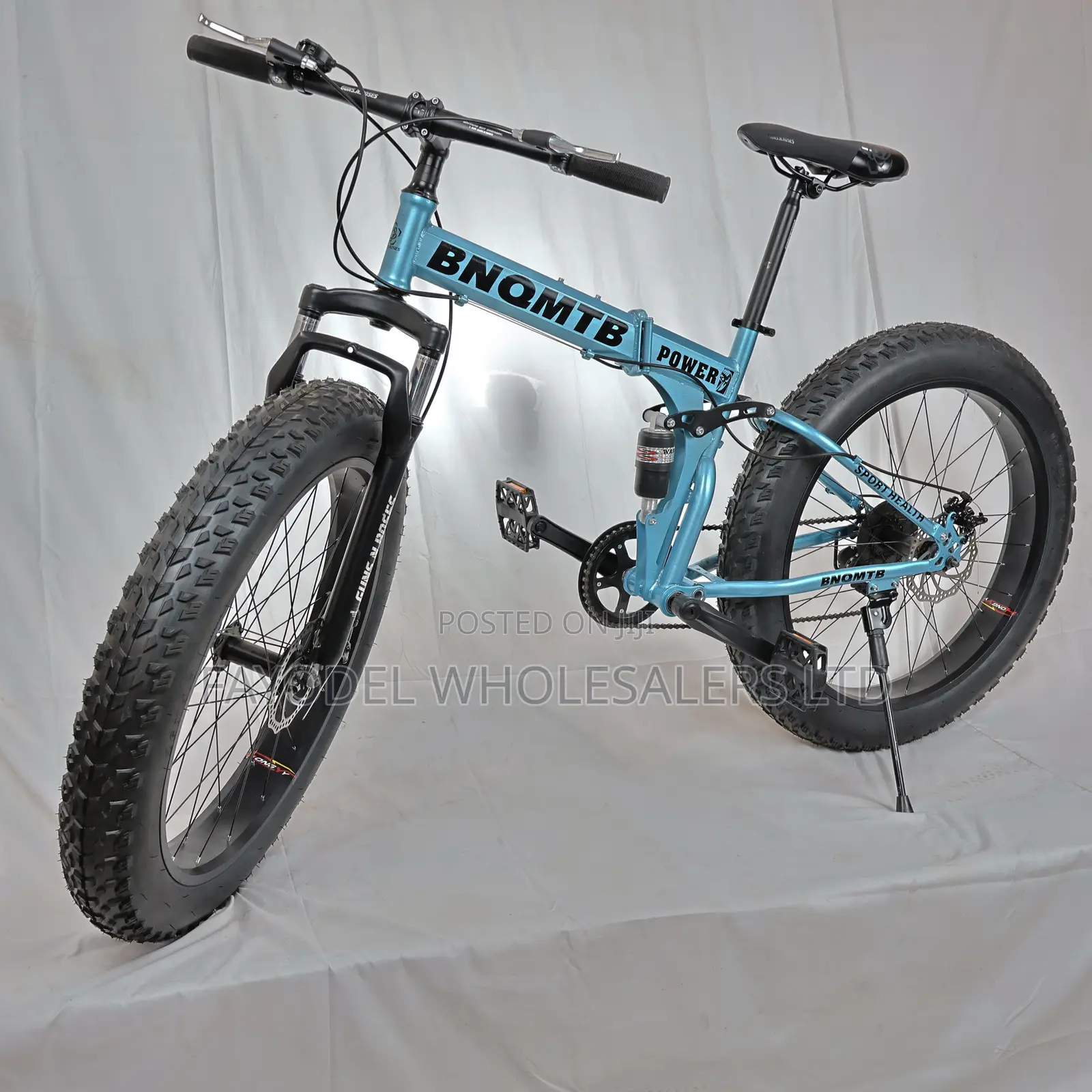 BNQ MTB Fat Bike Size 26*4.0 Tyres Color Blue