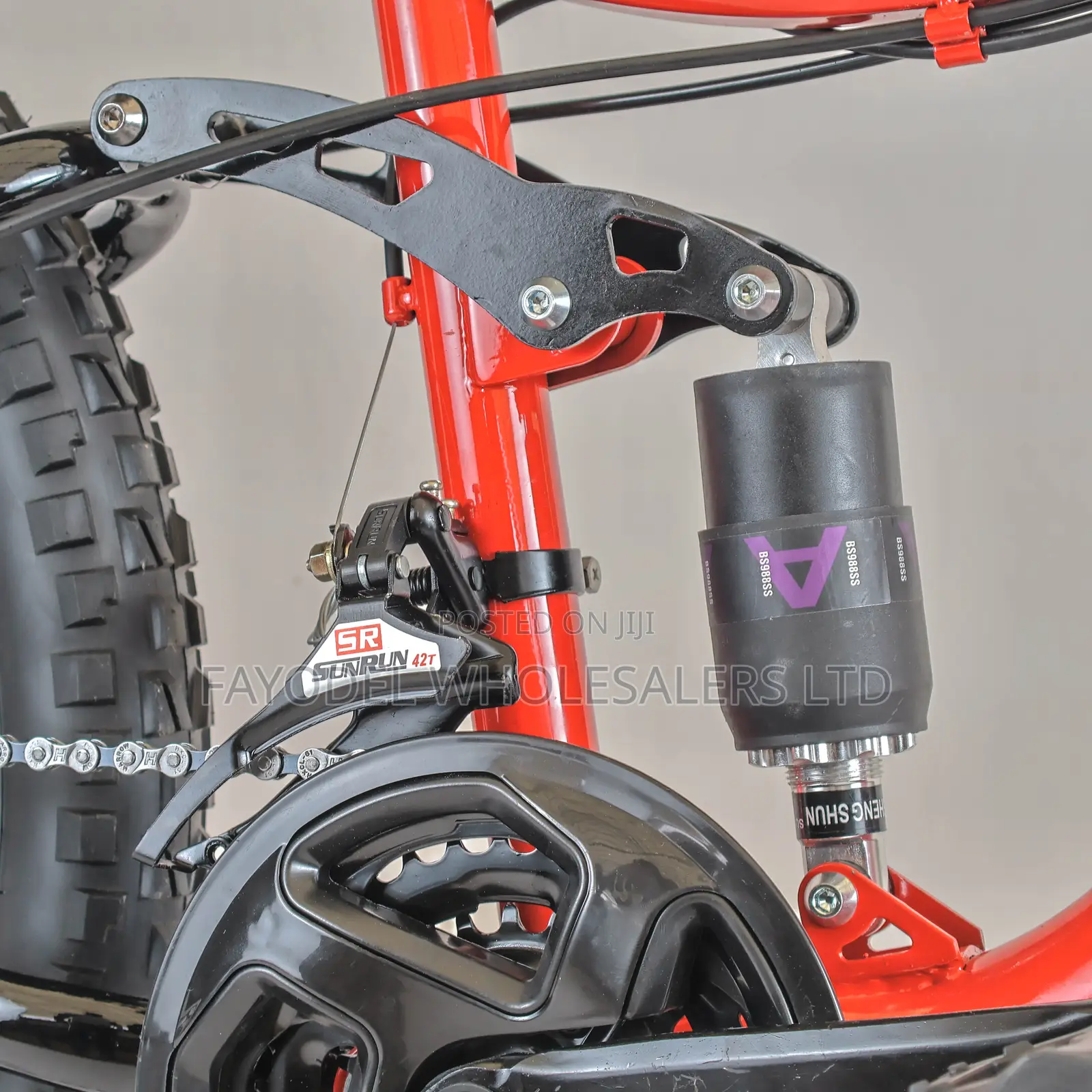 Cross Dual Suspension MTB Size 24 With 21 Speed