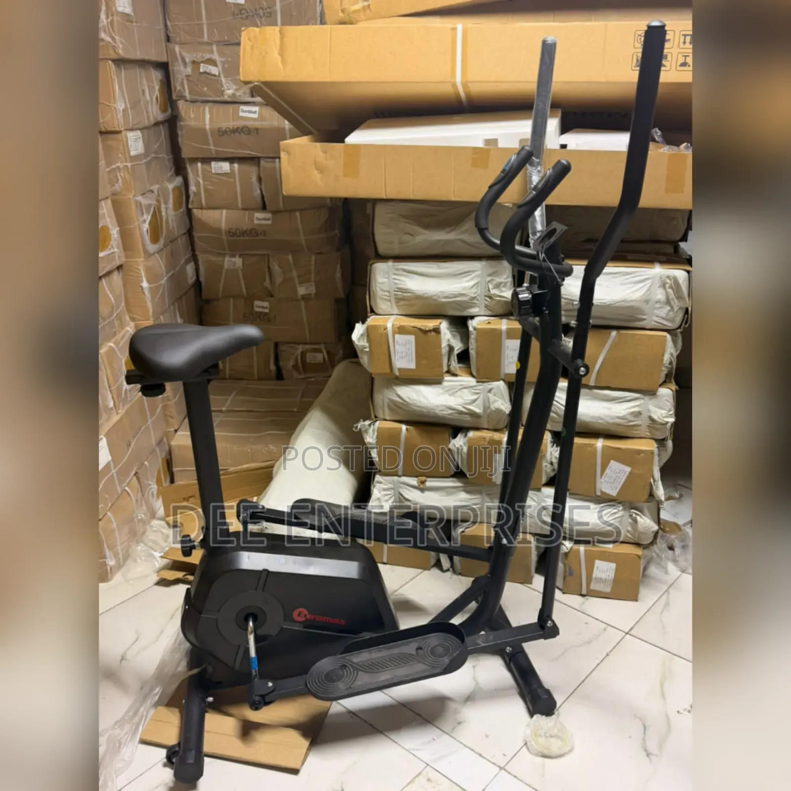 Euromax Elliptical Cross Trainer Cardio Machines