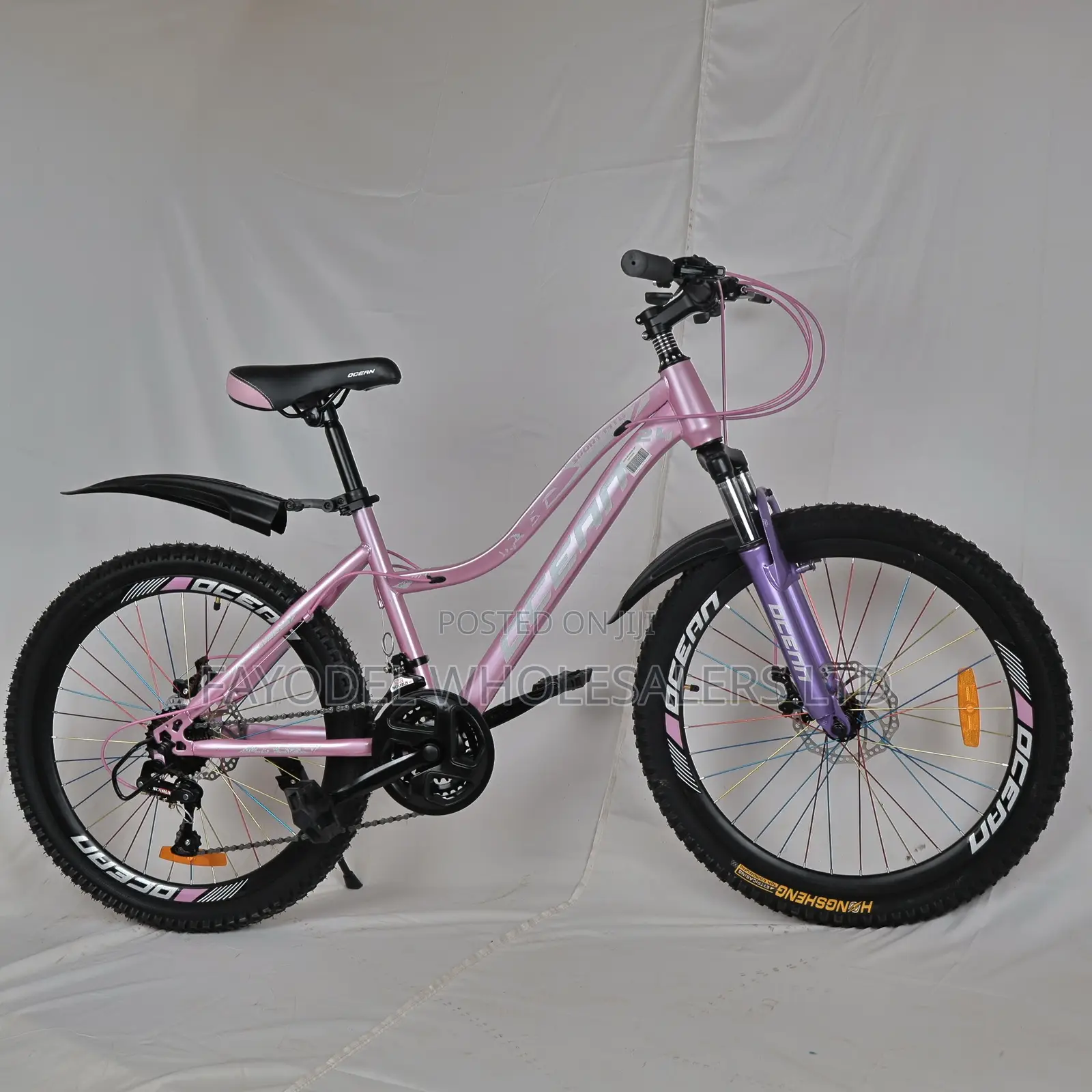 Ocean Quality Teens Mountainbike Size 24 With 21 Speed Gears