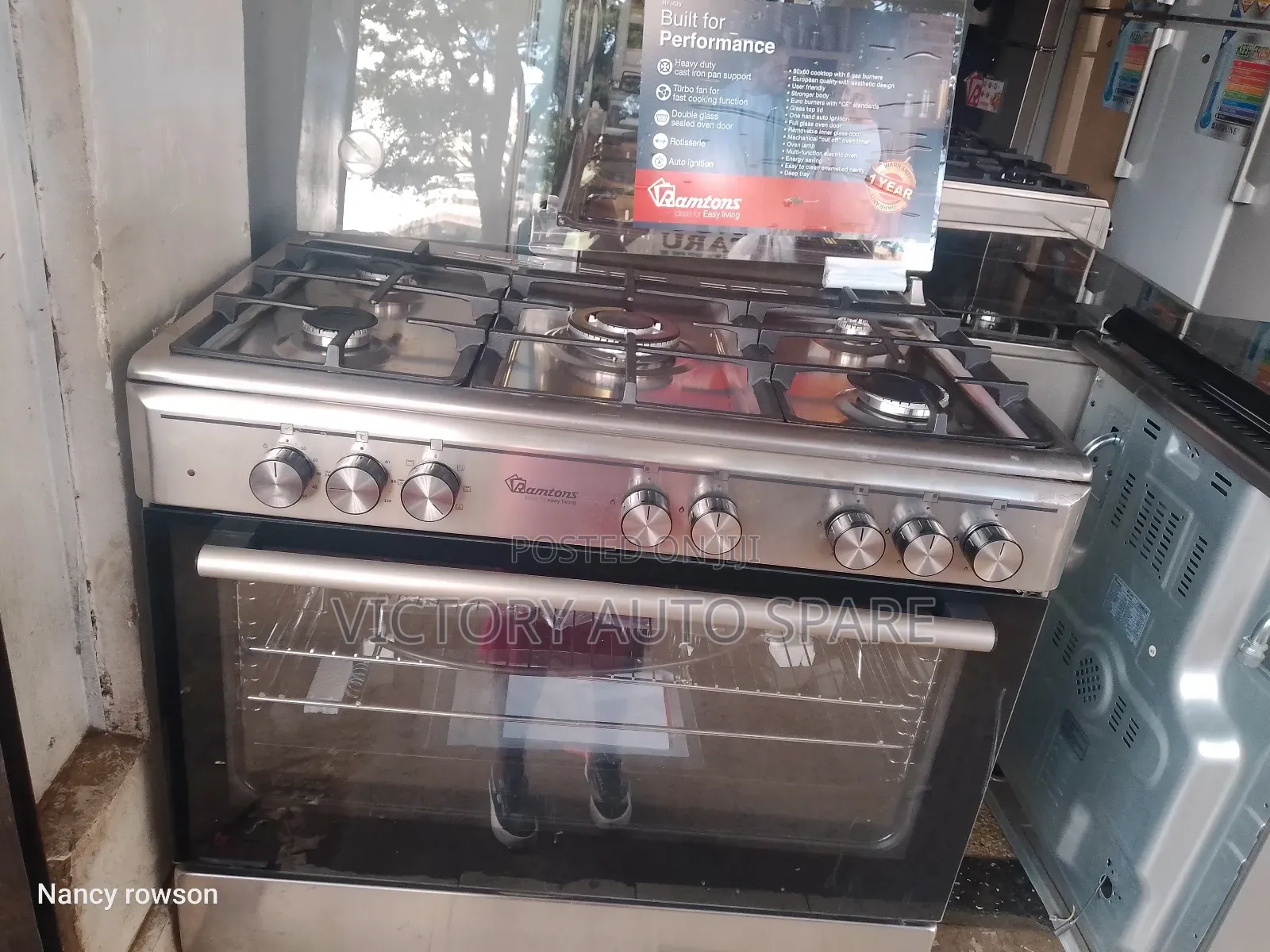 All Gas Cooker (Ramtons ) Good as New