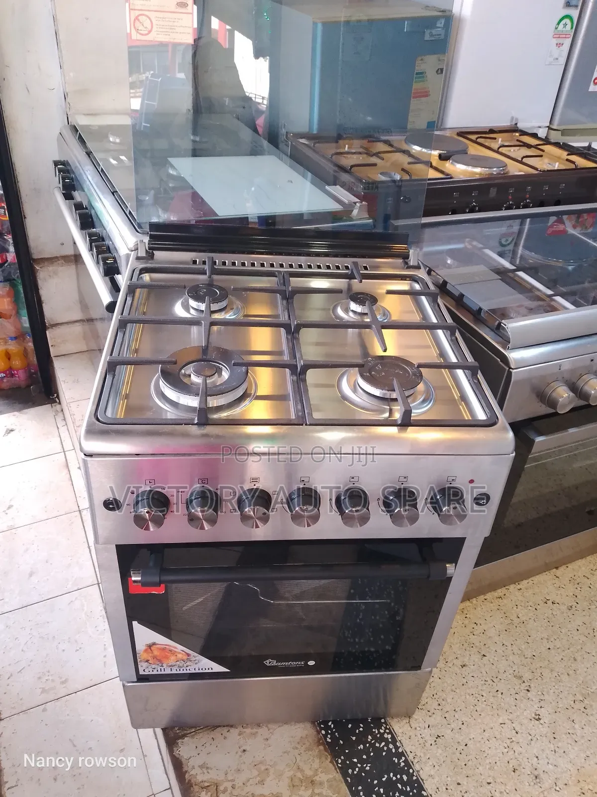 All Gas With a Wok Burner (Ramtons Cooker )