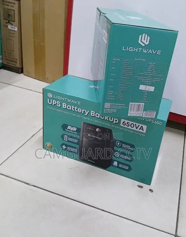 650va Lightwave Brand New Ups 2 Ports