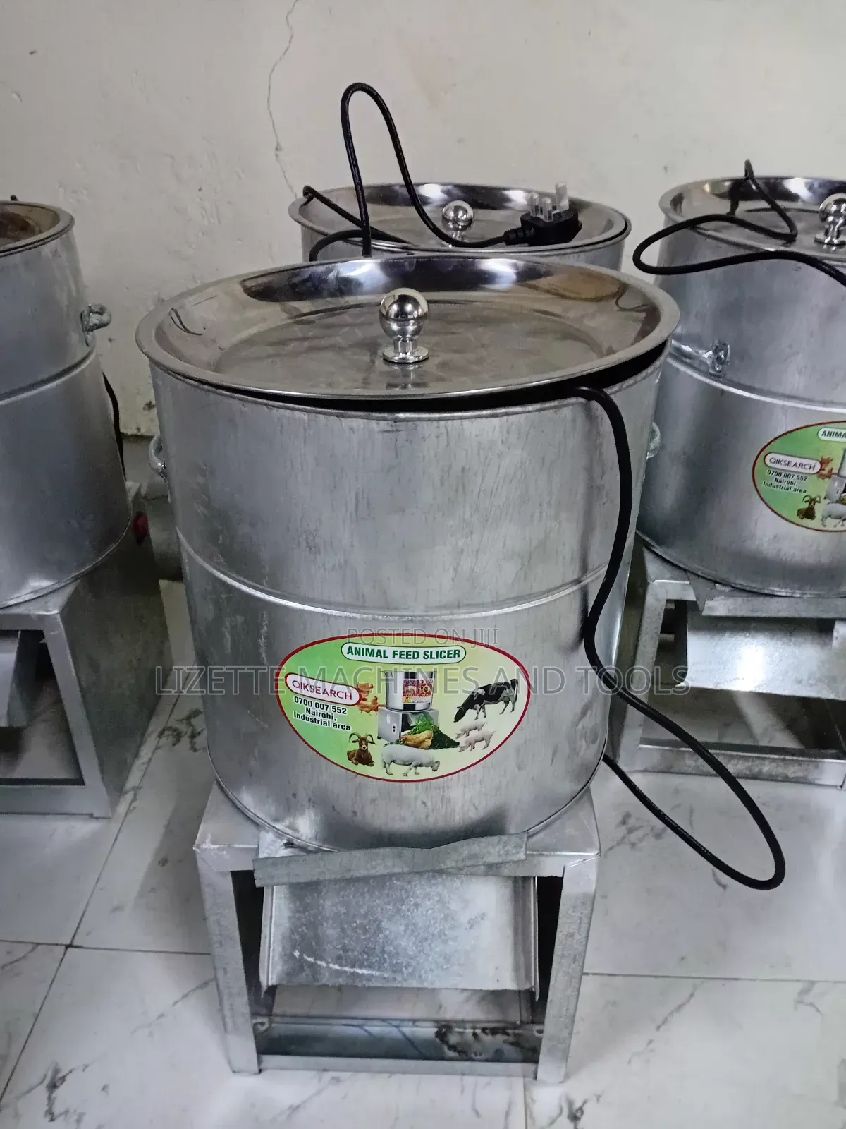 Electric Animal Feed Slicer Machine/ Vegetable Cutter