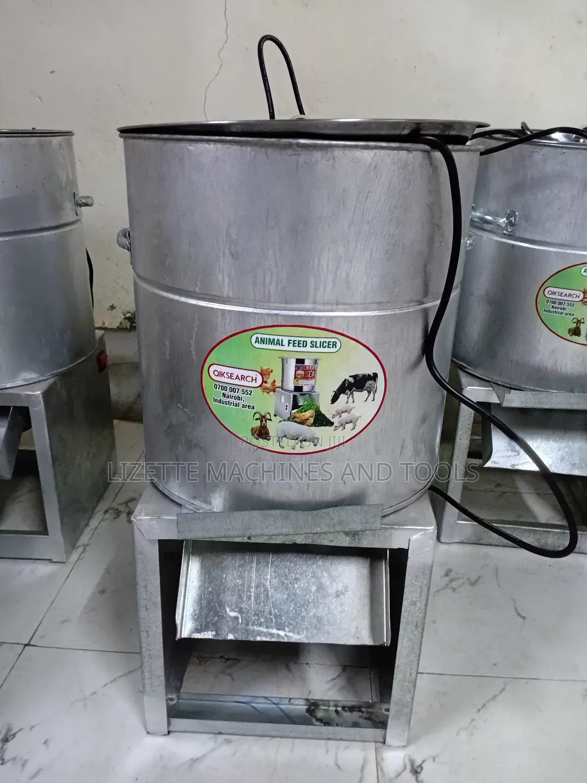 Electric Animal Feed Slicer Machine/ Vegetable Cutter