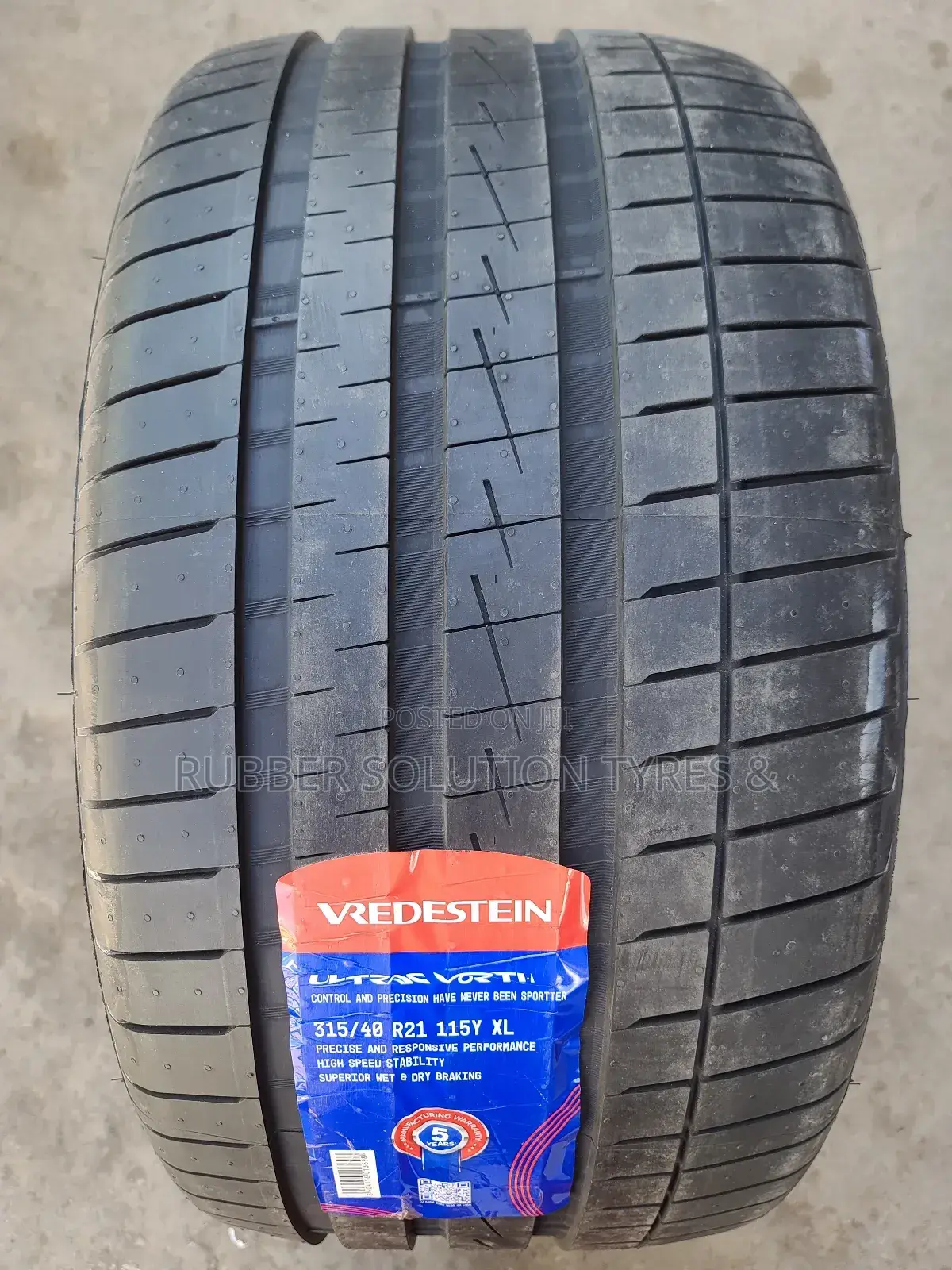 315/40 R21 Vredestein Tyres 115 Y X/L Made in India