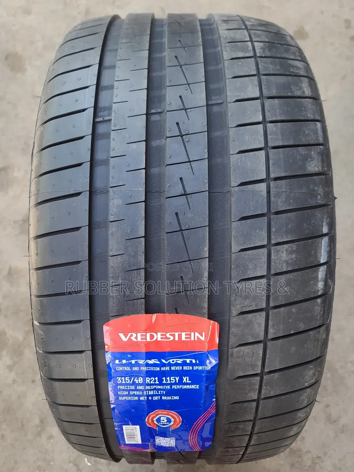 315/40 R21 Vredestein Tyres 115 Y X/L Made in India