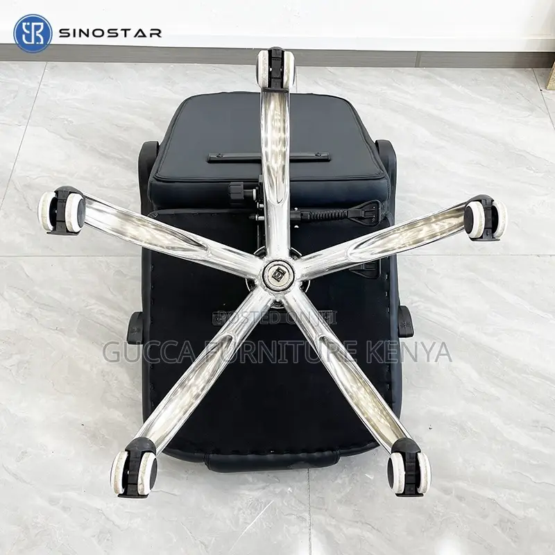 Ergonomic Leather Director's Swivel Chair