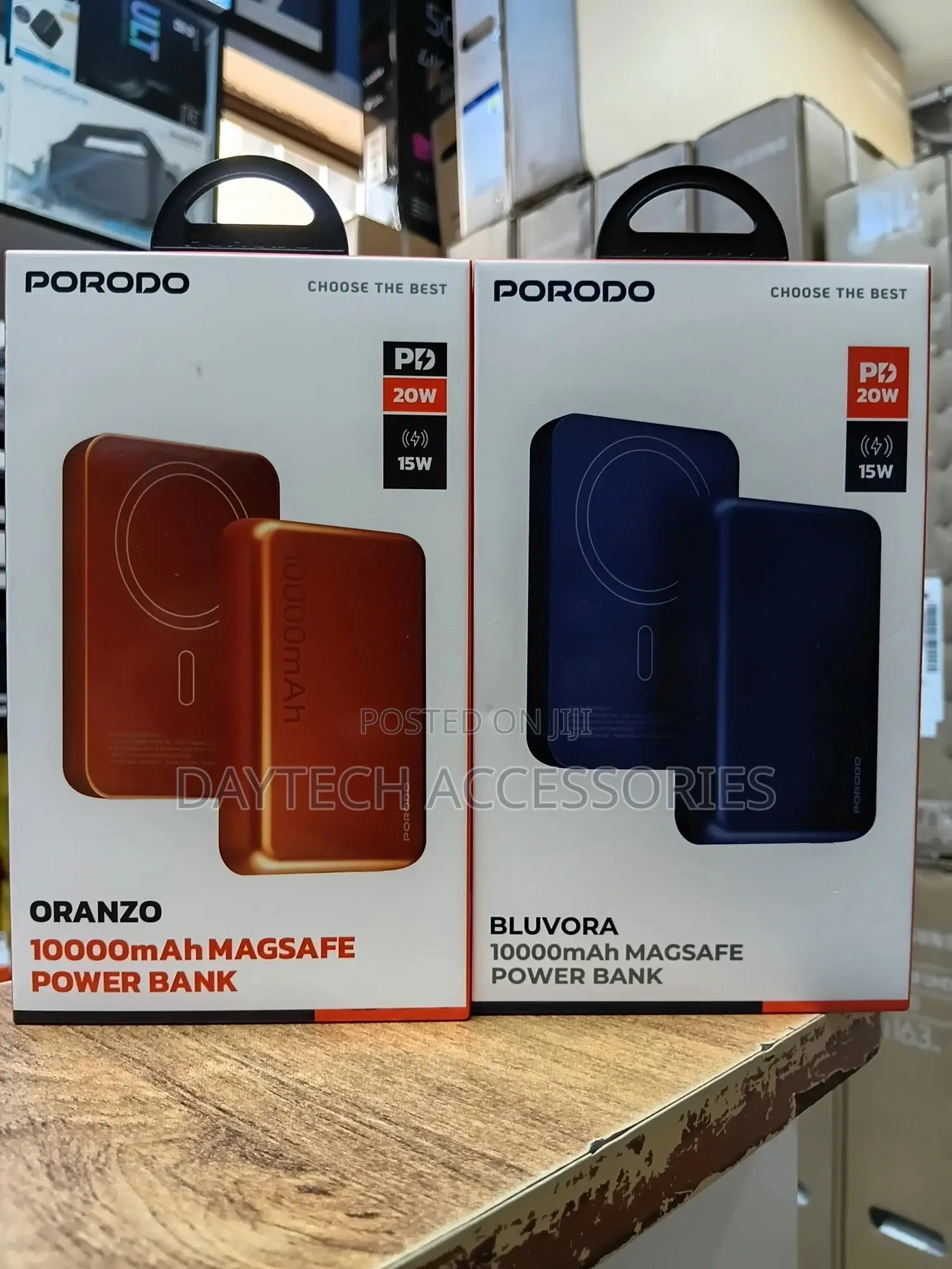Porodo Oranzo 10000mah Magsafe Power Bank Pd20w Orange