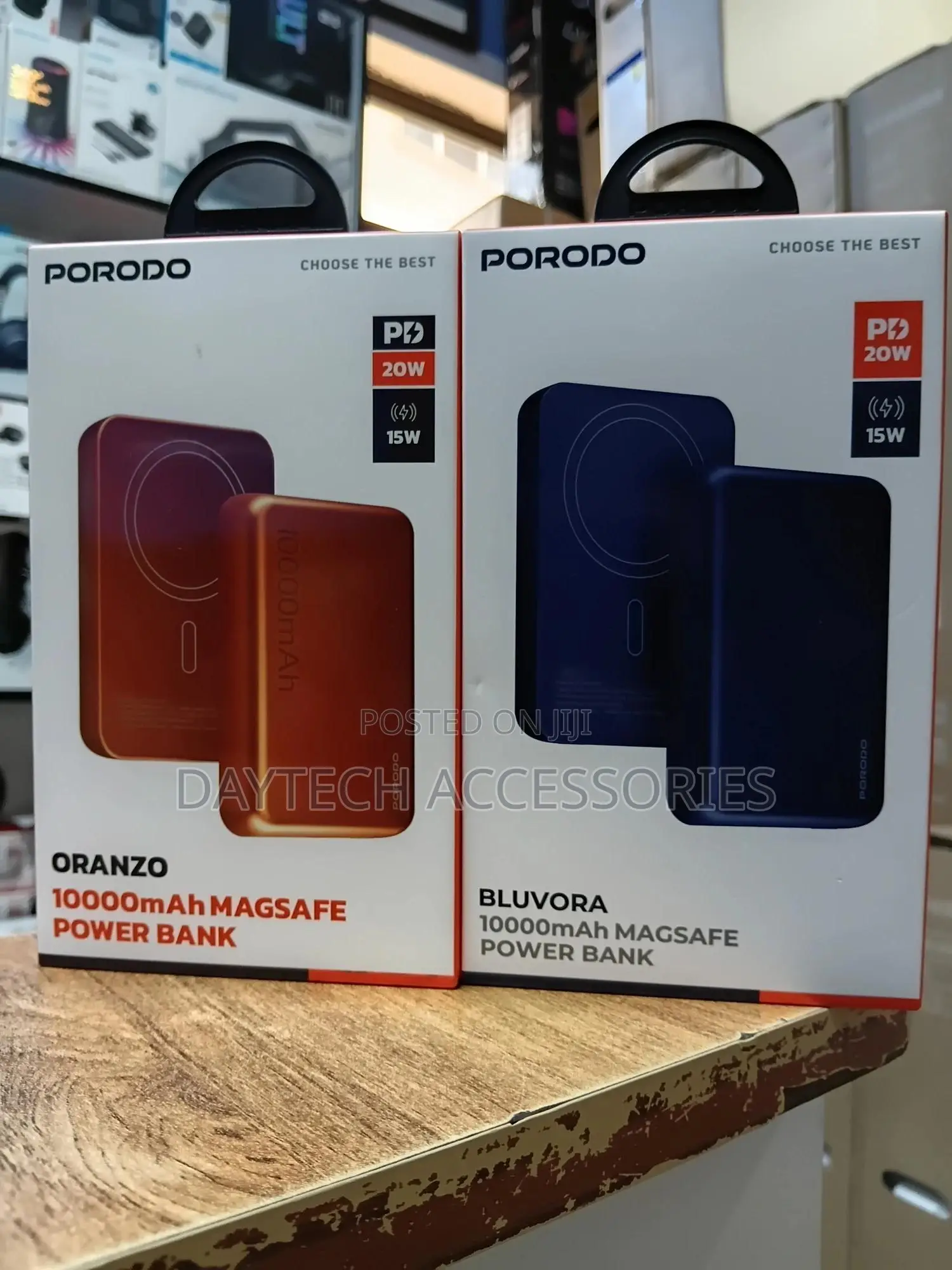 Porodo Oranzo 10000mah Magsafe Power Bank Pd20w Orange