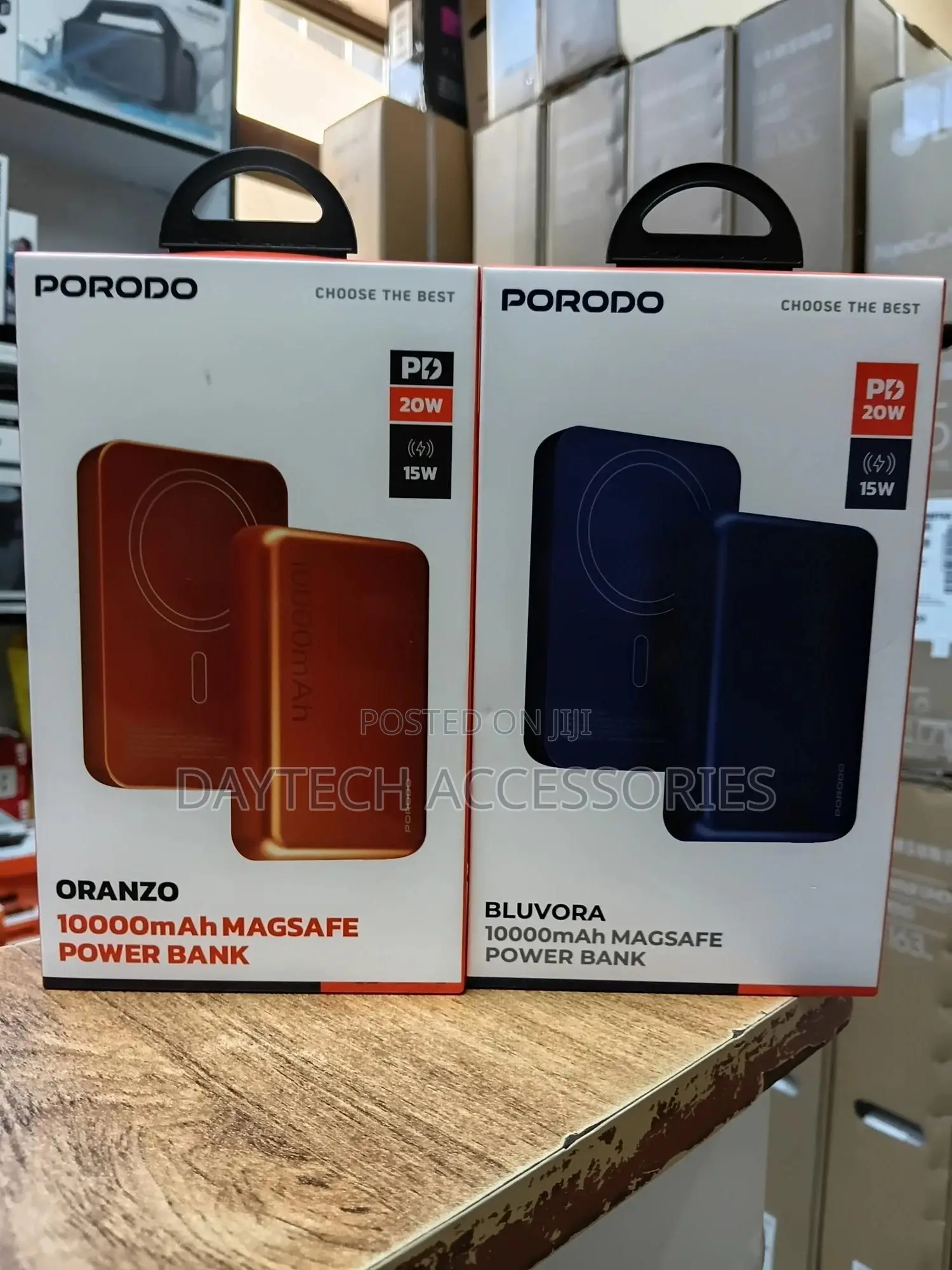 Porodo Oranzo 10000mah Magsafe Power Bank Pd20w Orange