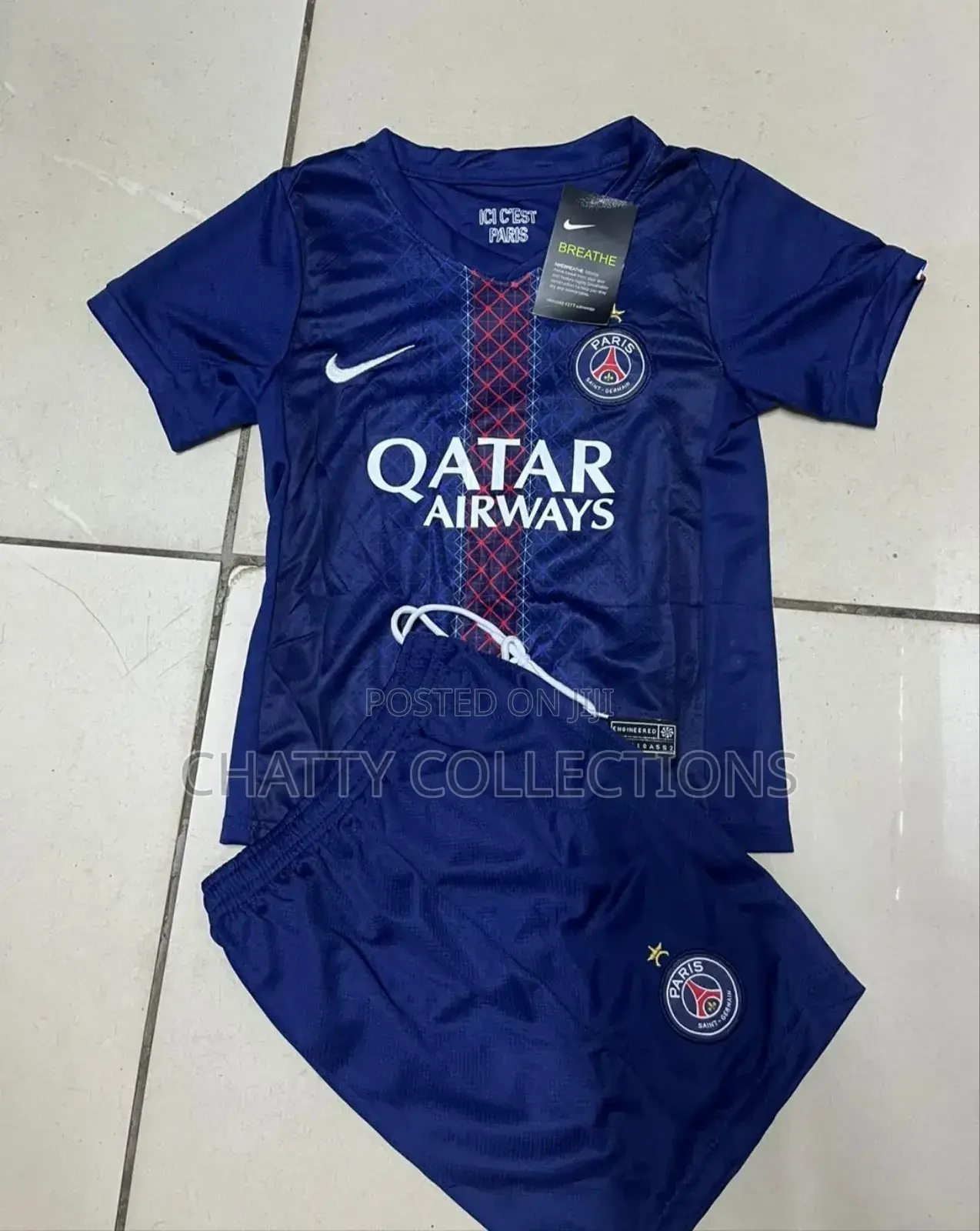 2 In1 Unisex Kids Psg Jerseys