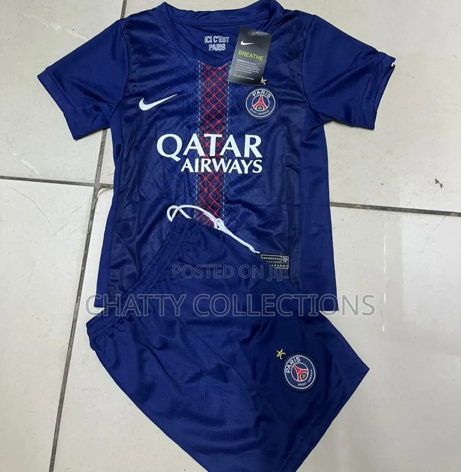 2 In1 Unisex Kids Psg Jerseys