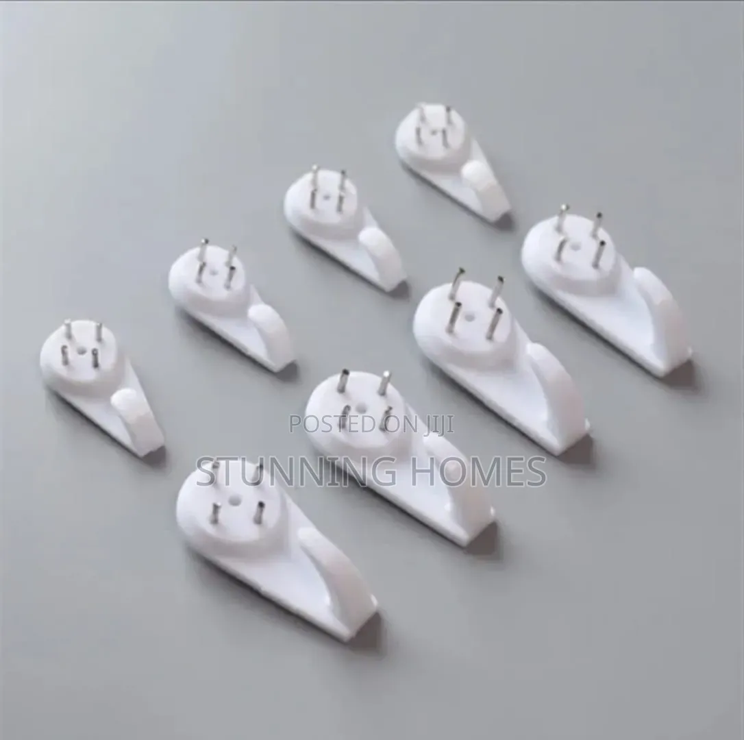 10pcs Strong Traceless Nail Hooks