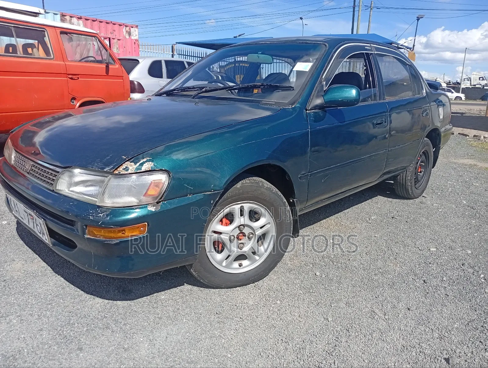 Toyota Corolla II 1998 Green