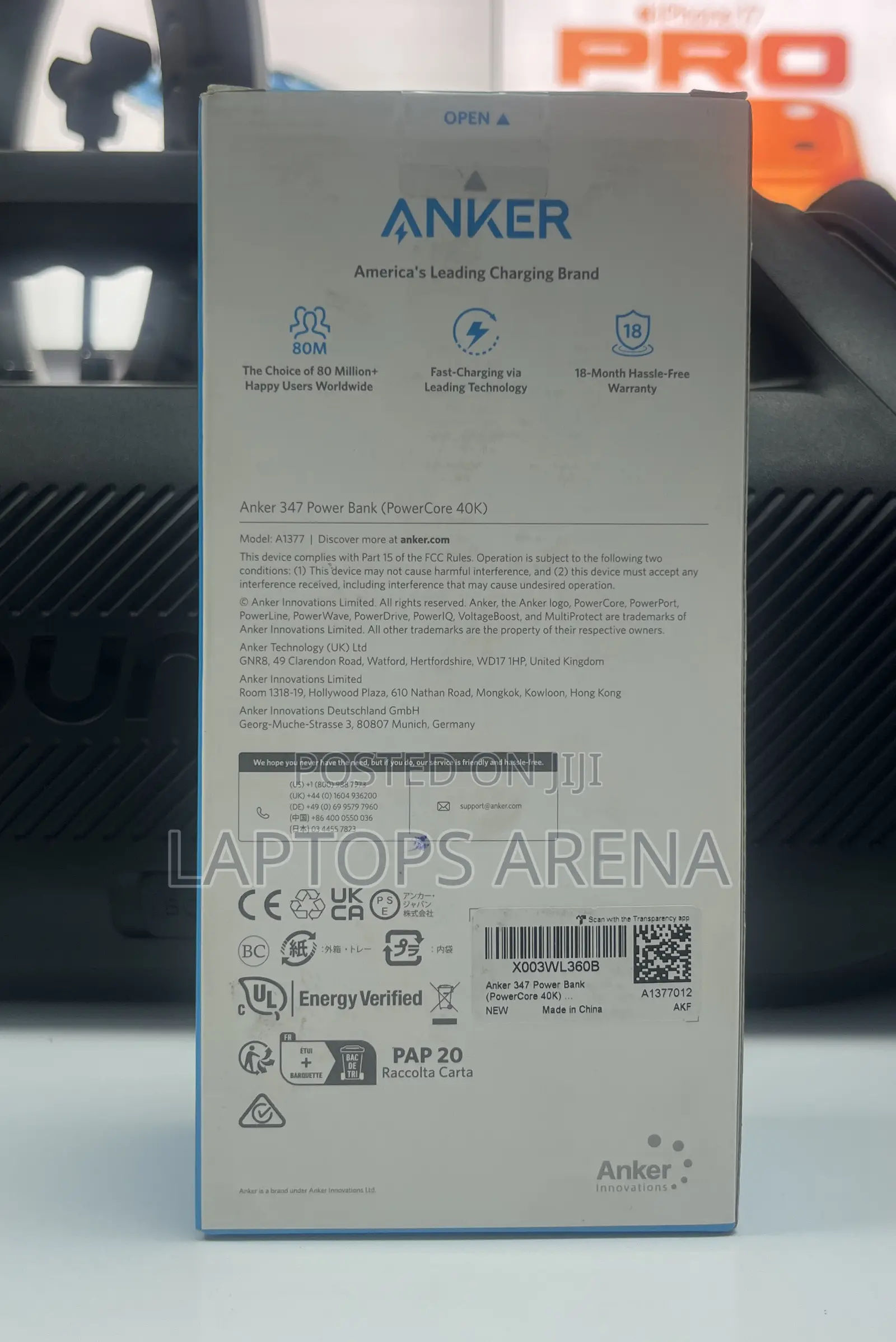 Anker 347 40,000mah Laptop Power Bank (Powercore )