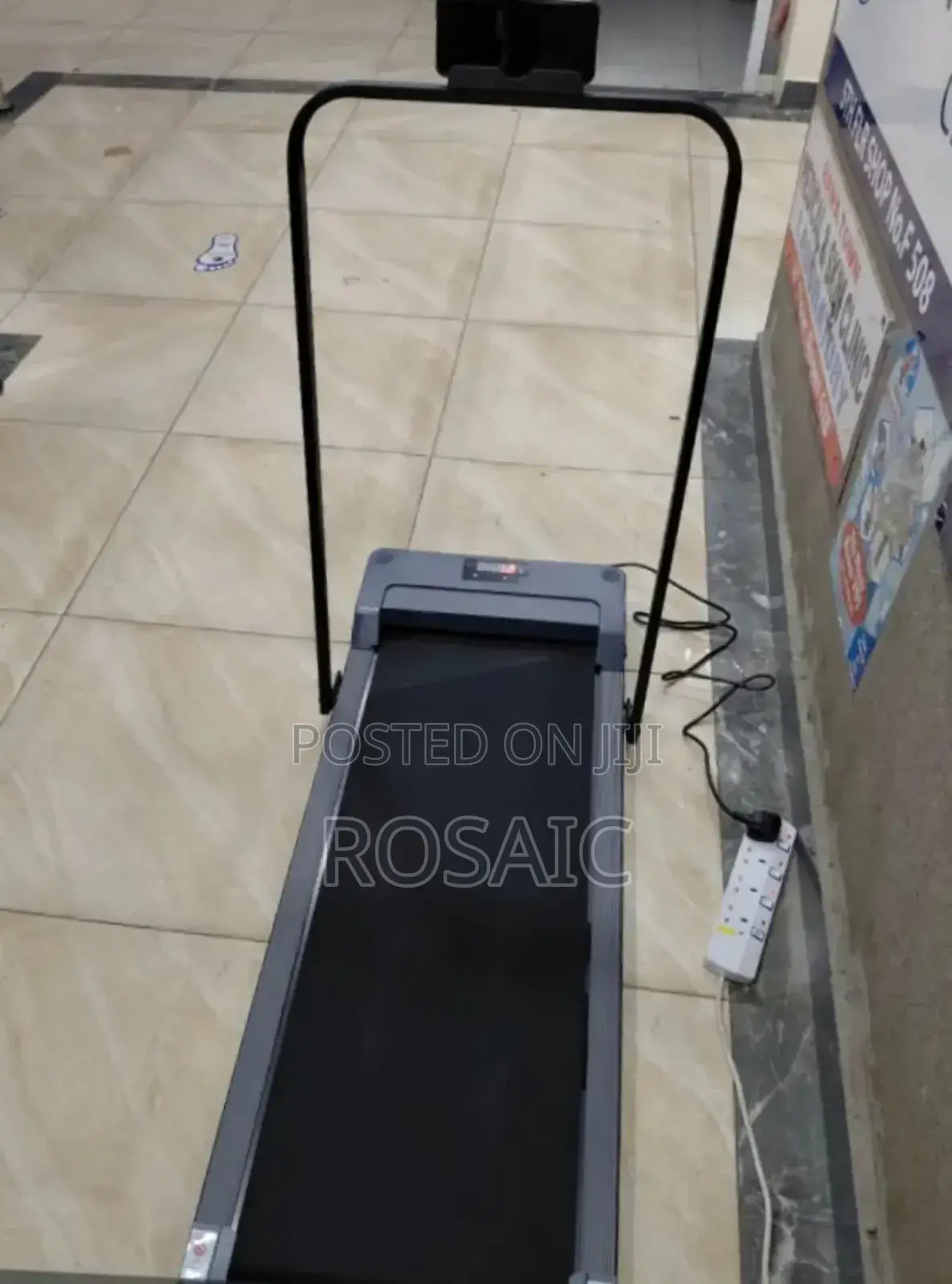 Foldable Remote Controlled Slim Pad Treadmill