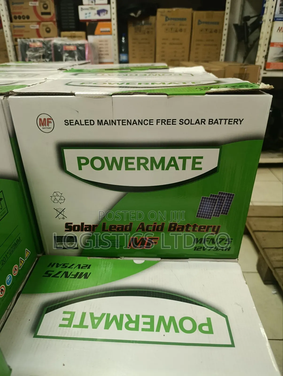 Powermate 75ah Solar Battery Dry Cell Maintenance