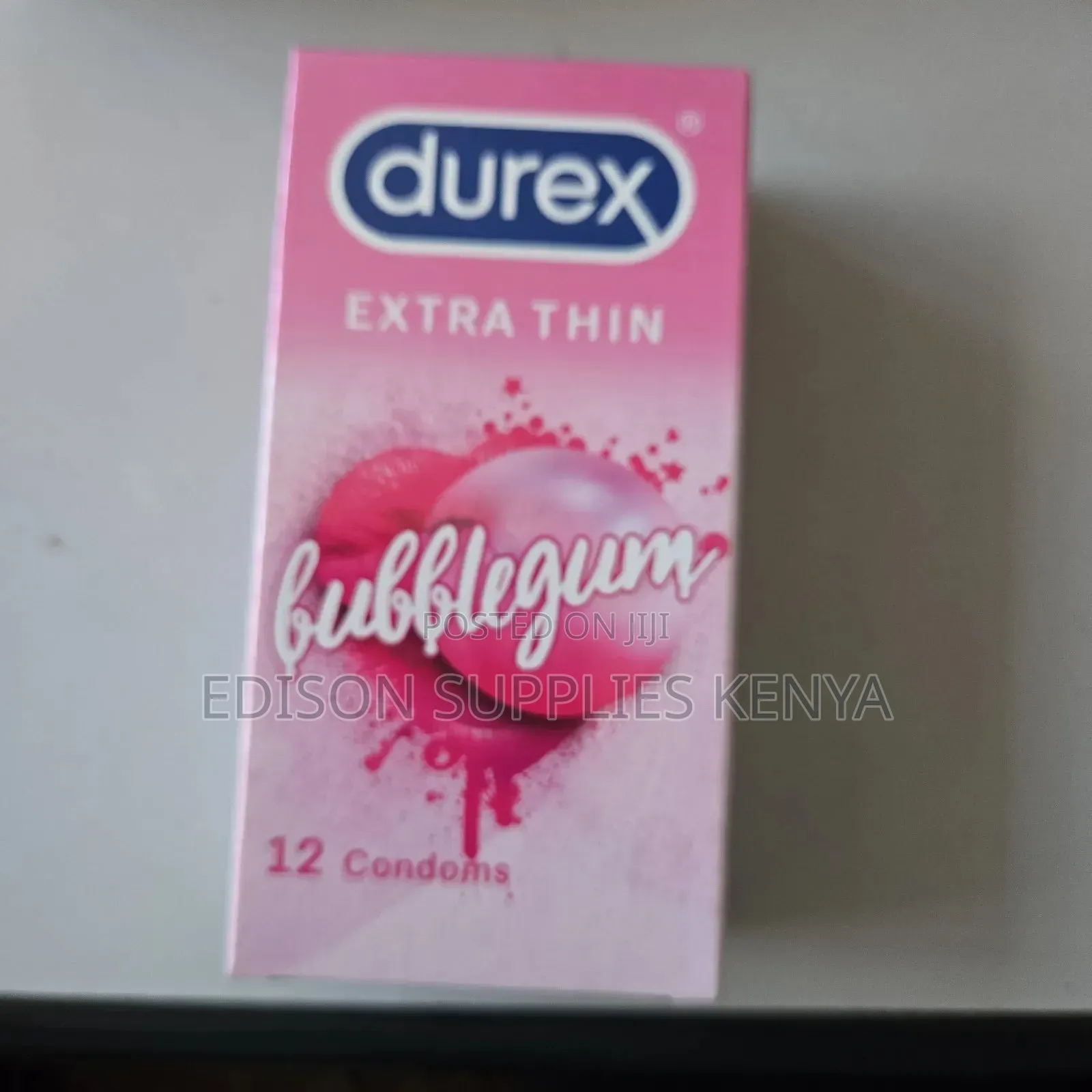 Durex Condoms 10/ 12pack Extra Time Pleasure Me Extra Safe Bubblegum