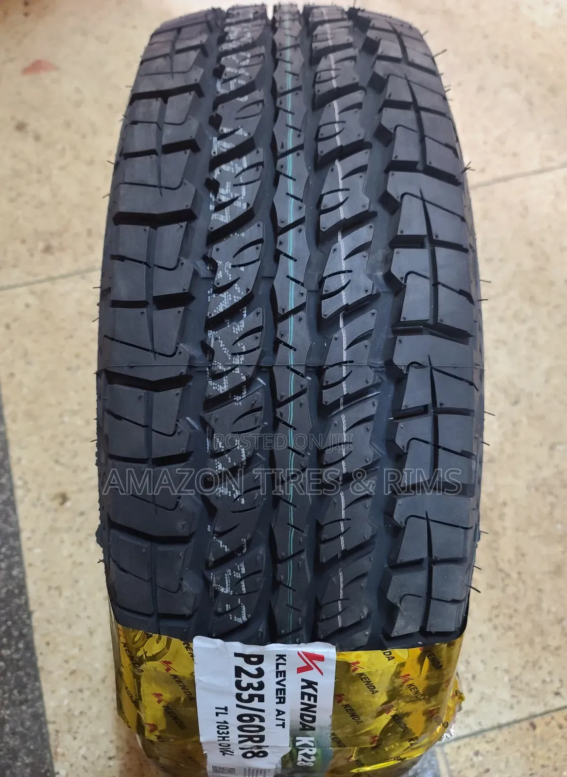 235/60 R18 Kenda Tyres Klever a/T Kr28 All-Terrain