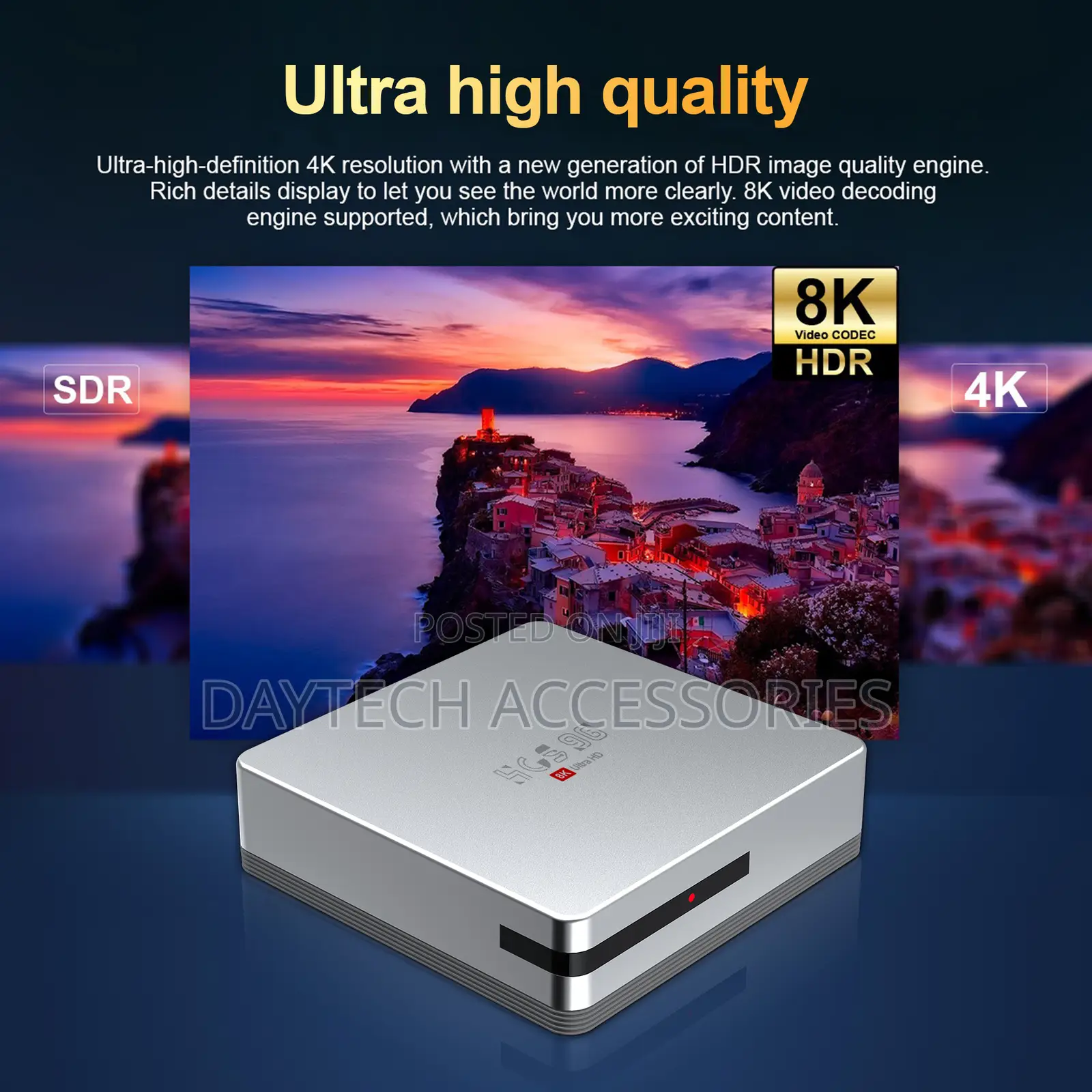 Tv Box Hcs96 (4ram 64gb) HDR Android 13.