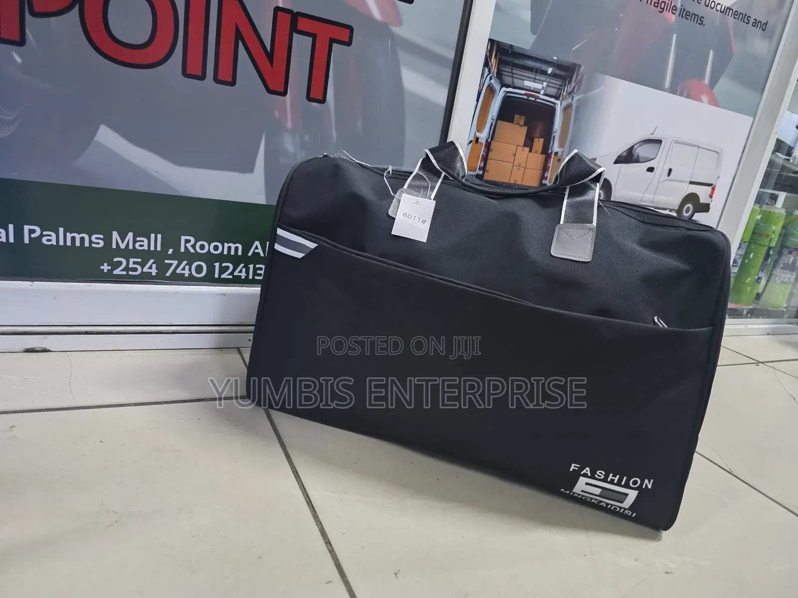 Black Fashion Duffle Travel Bags at 1400