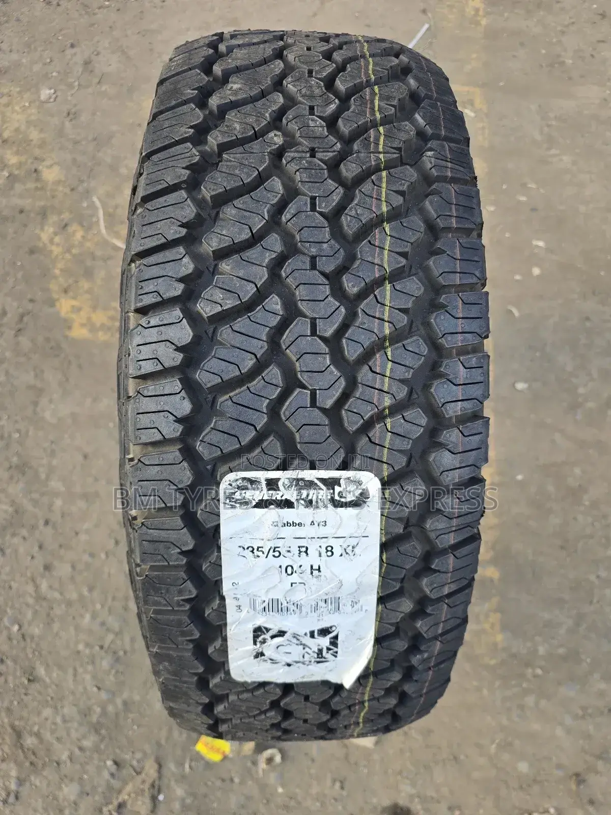 235 /55 R18 General Graber Tyres