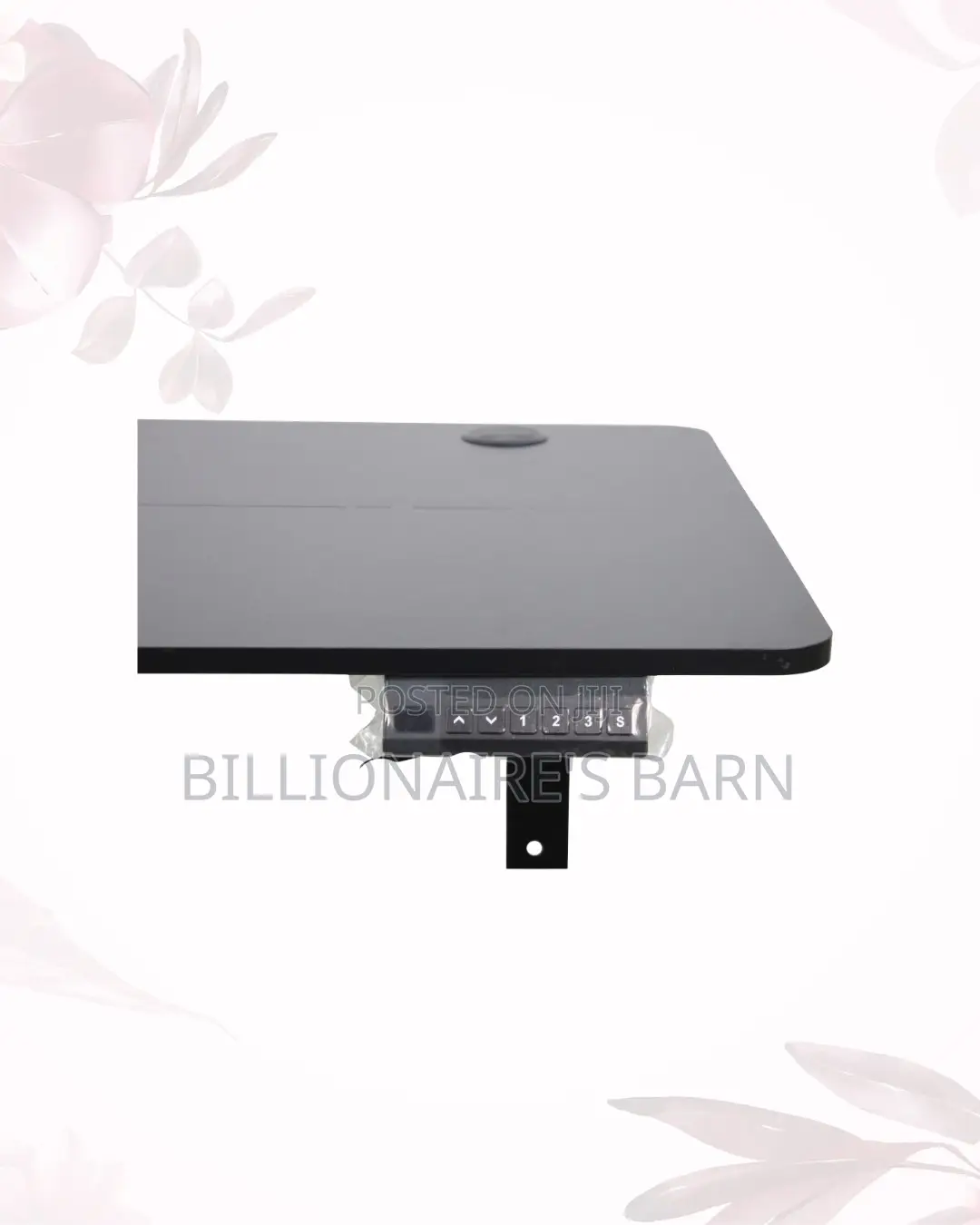 Refine Posture With 1200x600mm Standing Desk Smooth Electric Lift