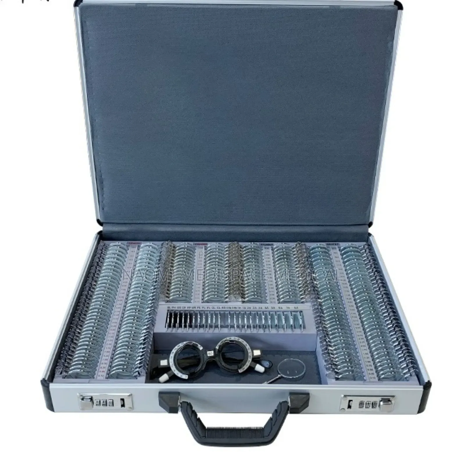 Refraction Set/ Metallic Trial Box 104 Pieces