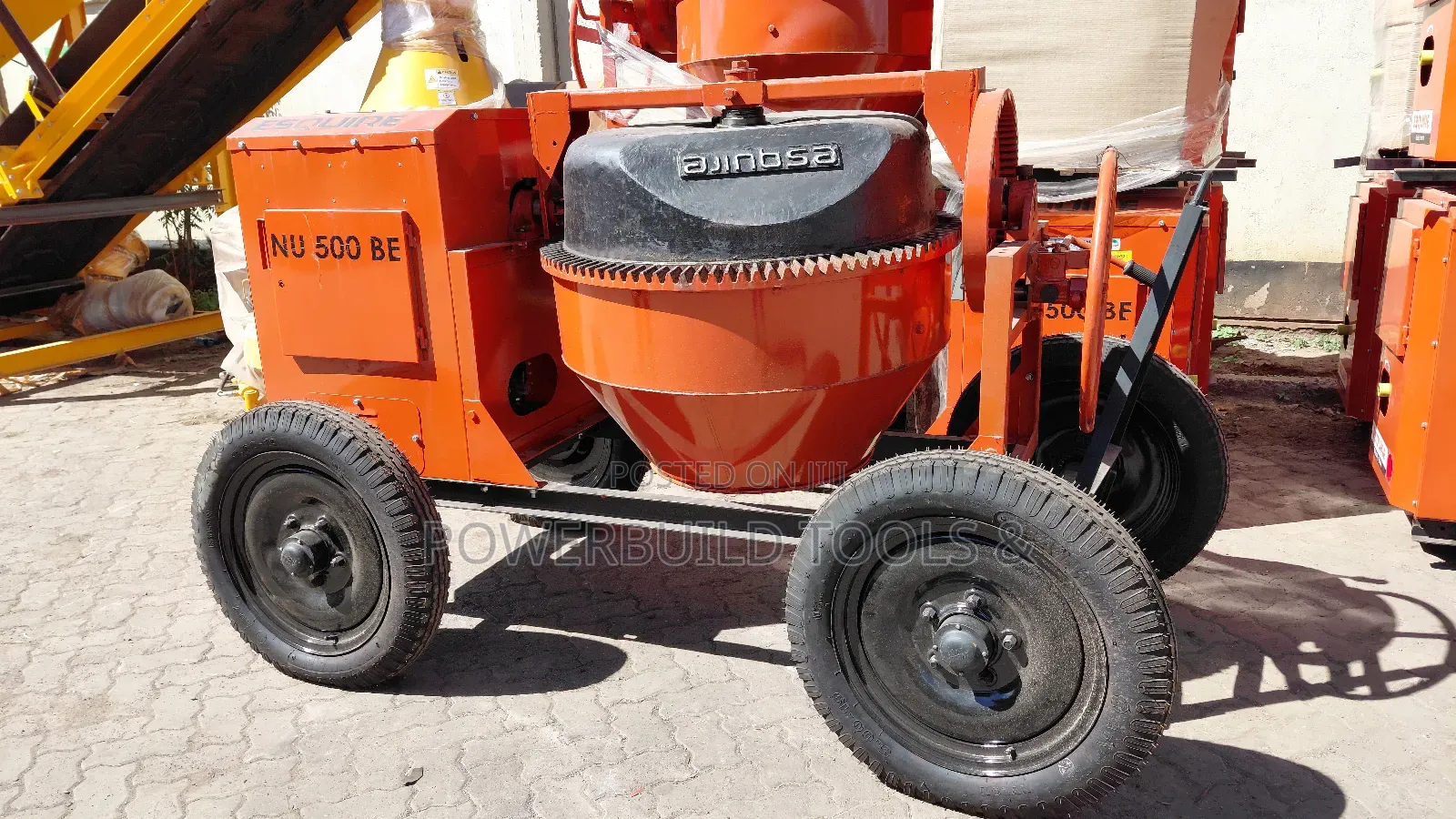 Esquire Indian 500l Concrete Mixer Belt Driven