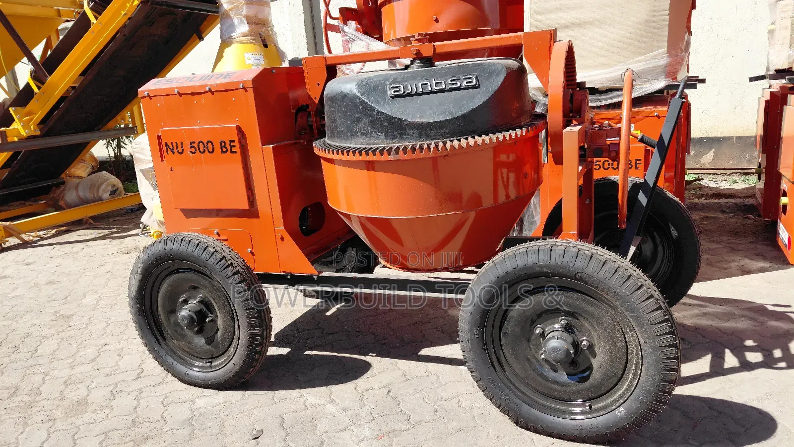 Esquire Indian 500l Concrete Mixer Belt Driven