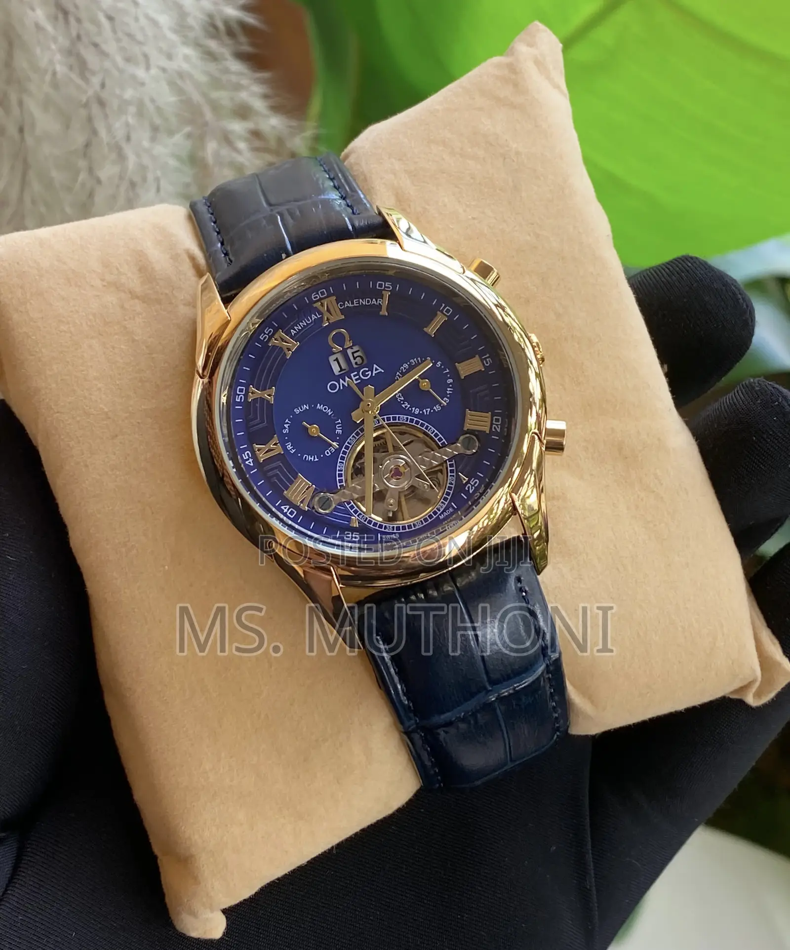 Luxury Tourbillon Automatic Chronograph Watch