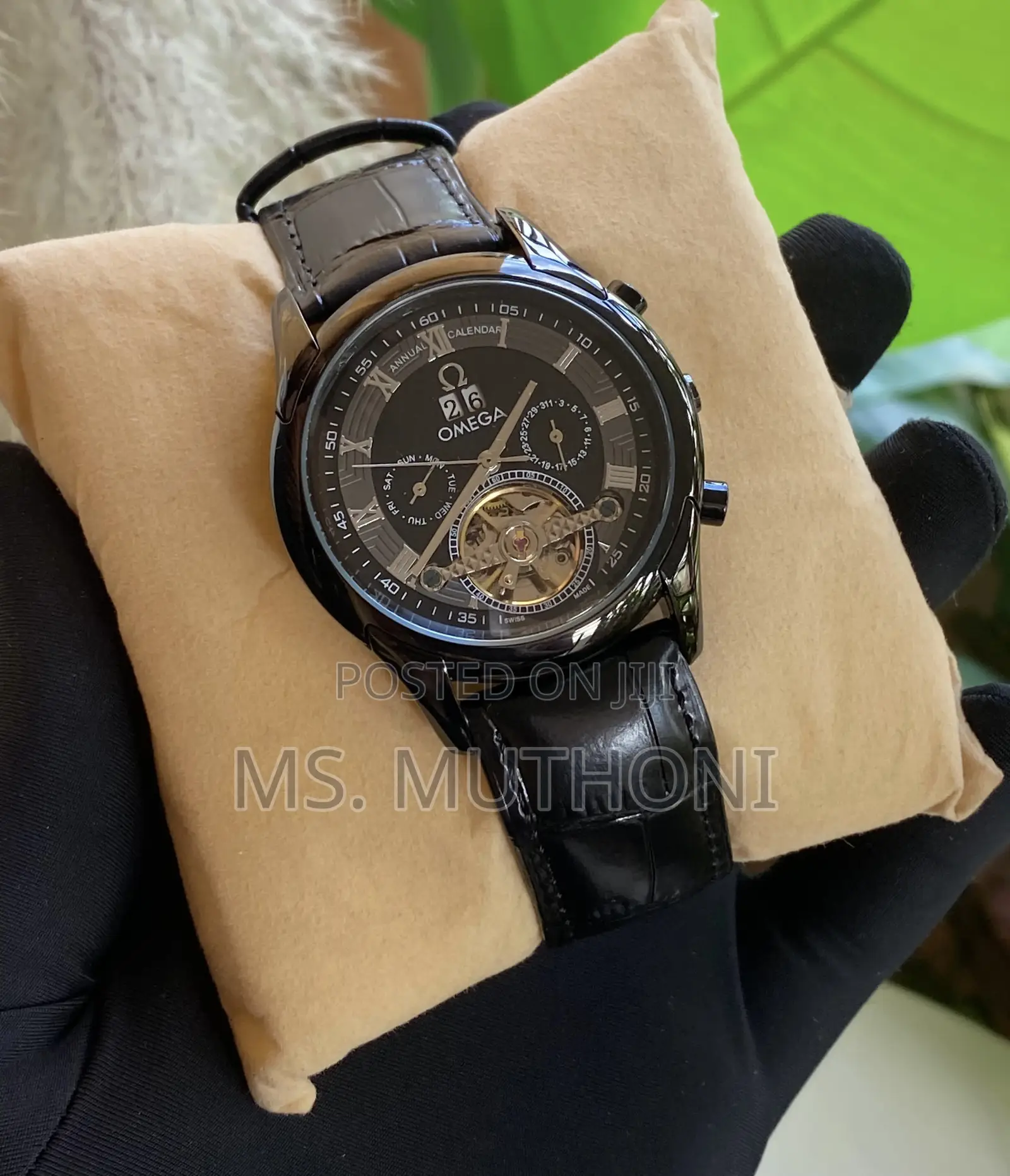 Luxury Tourbillon Automatic Chronograph Watch
