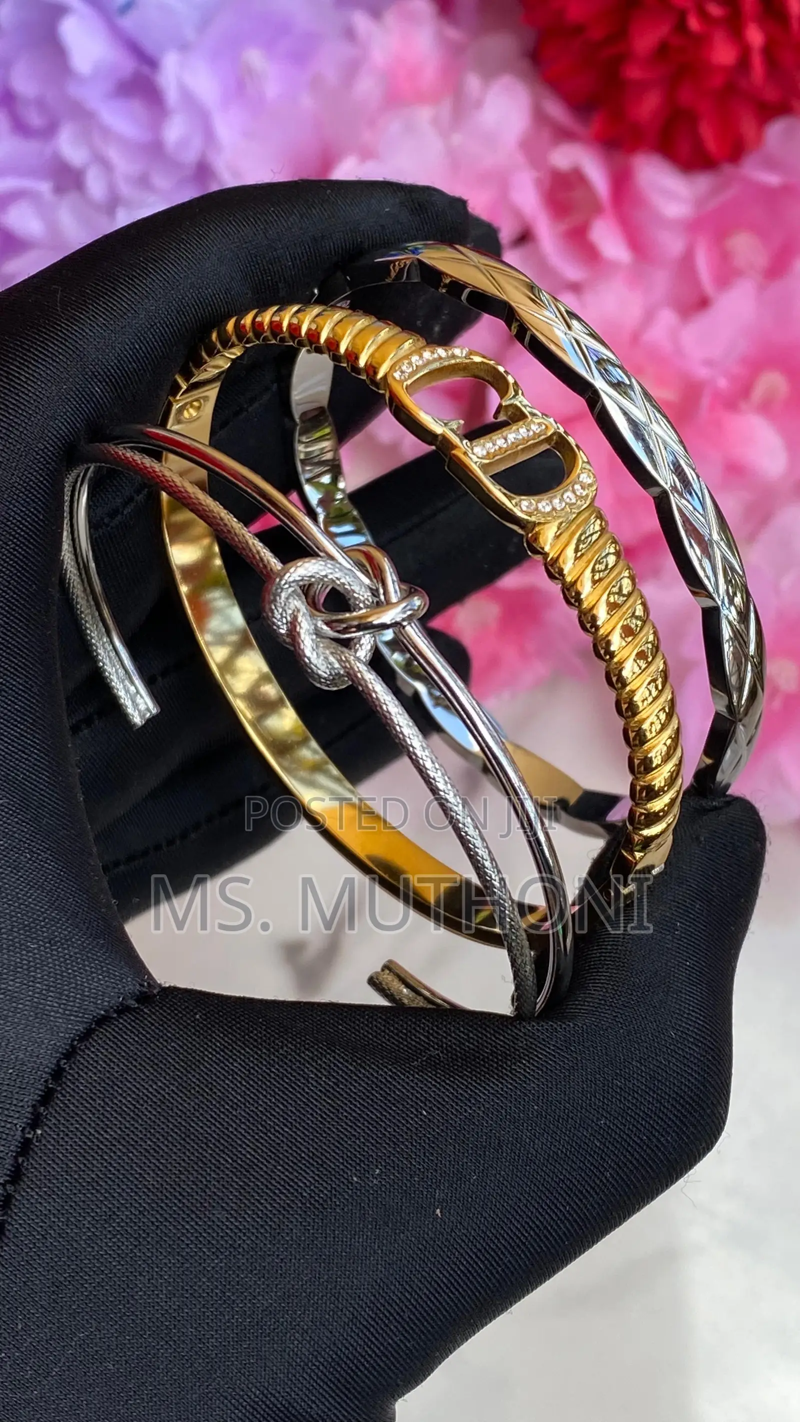 Tarnish Free Ladies Gold / Silver Bracelets