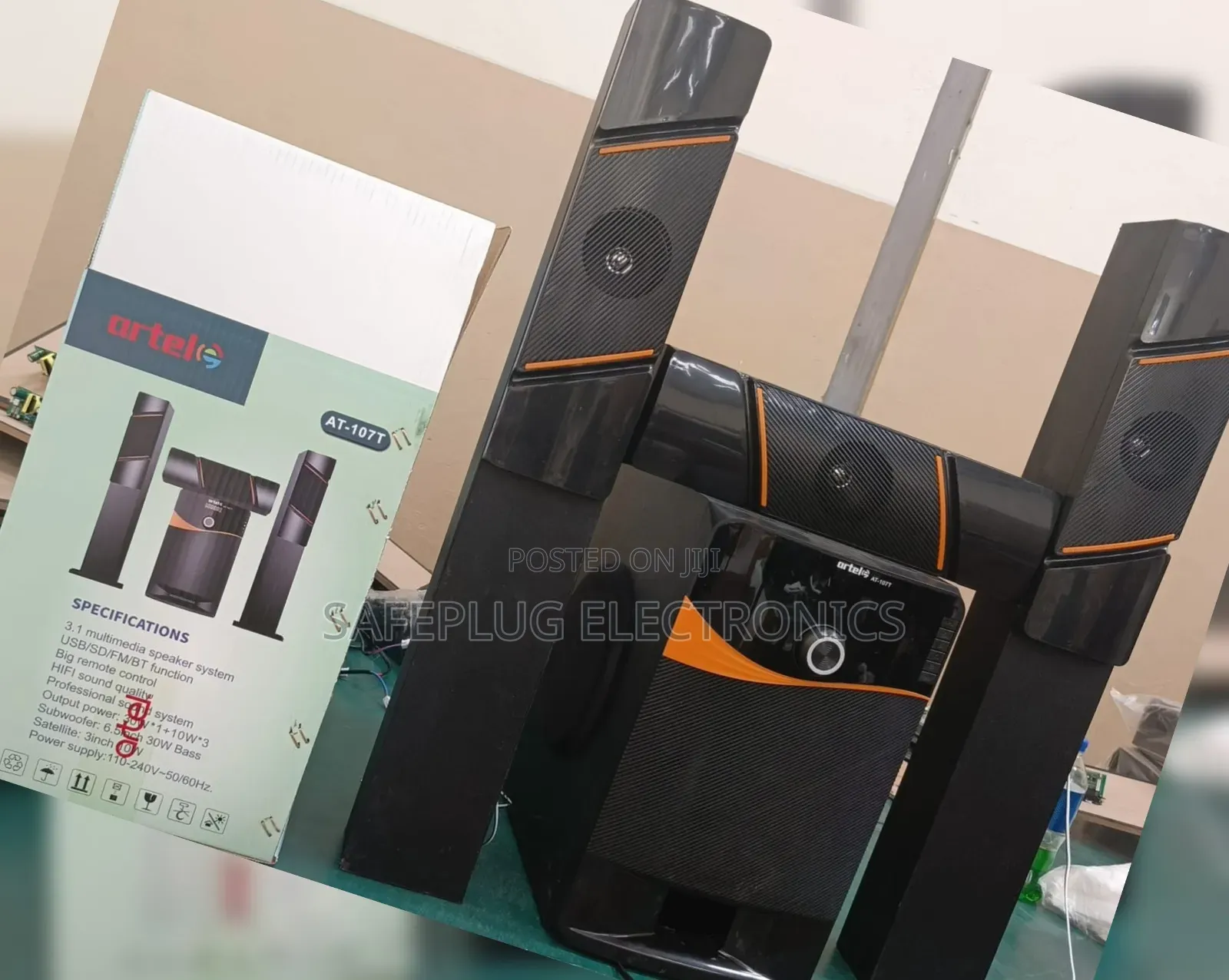 Artel at-107 Speaker System – Loud, Clear Modern Design