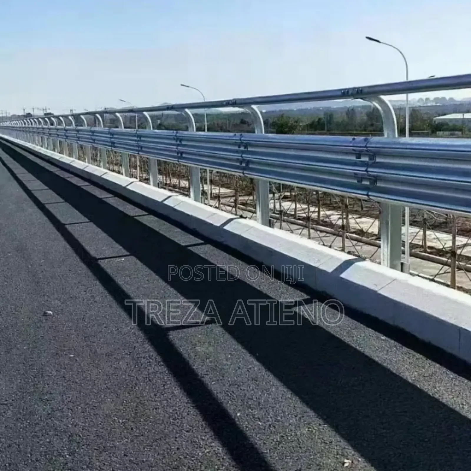 Highway Crash Barrier Guardrail