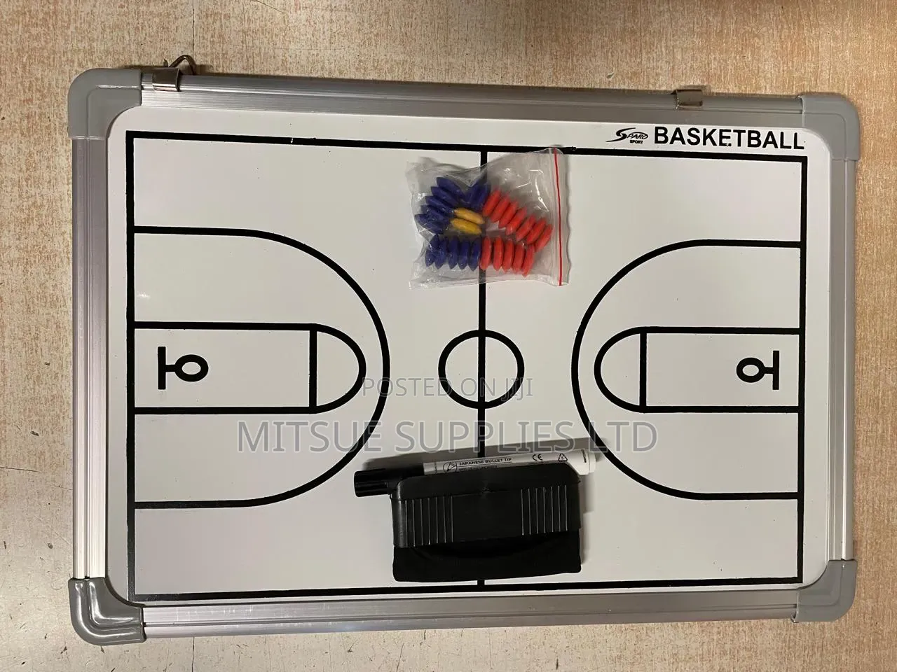 Basketball Coaching Board With Accessories
