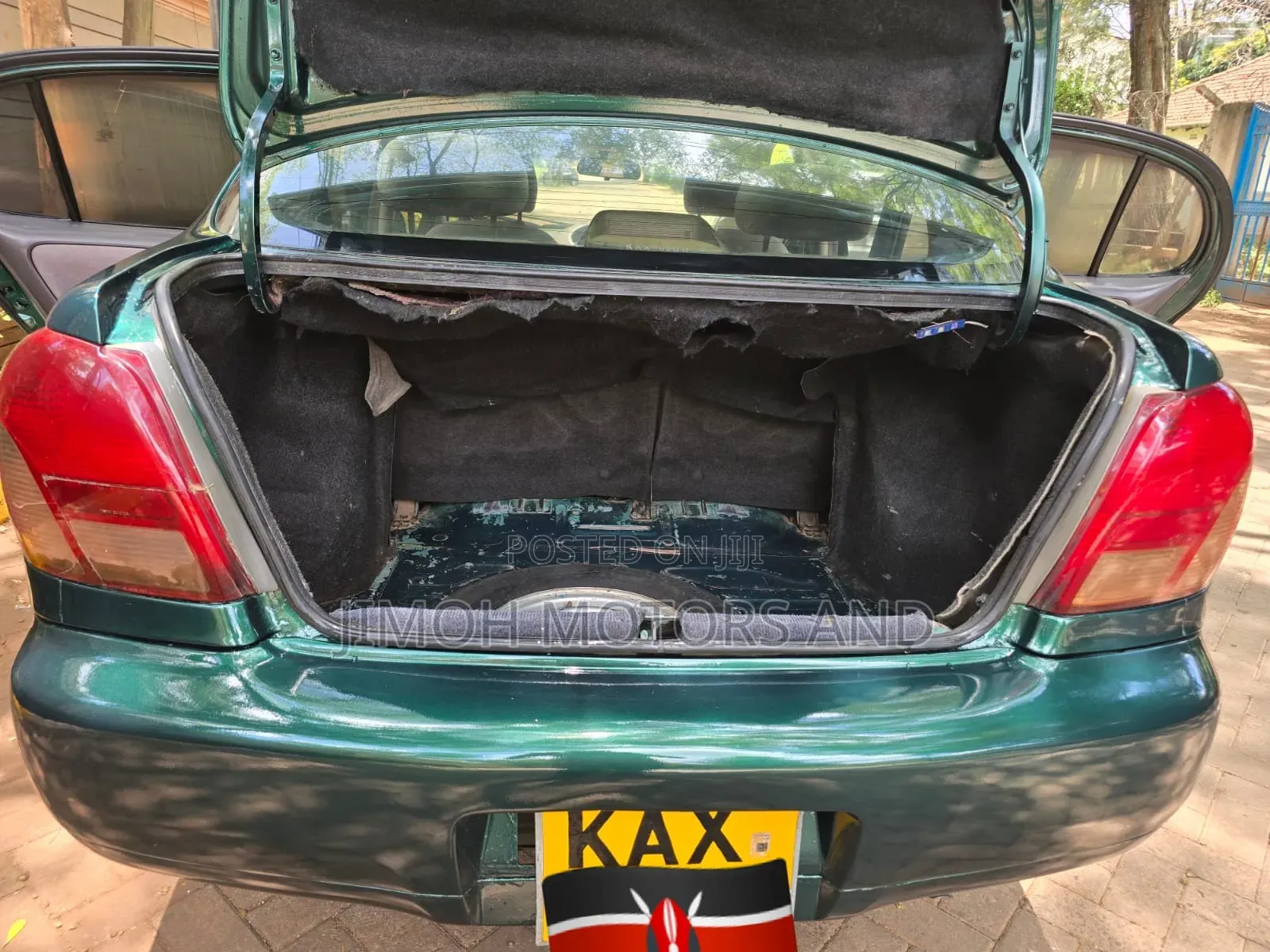 Toyota Platz 1999 Green