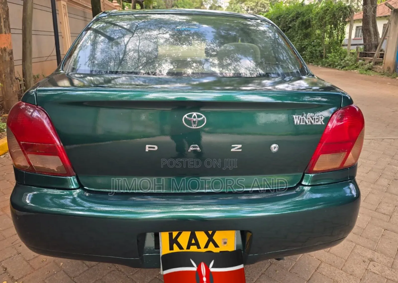 Toyota Platz 1999 Green