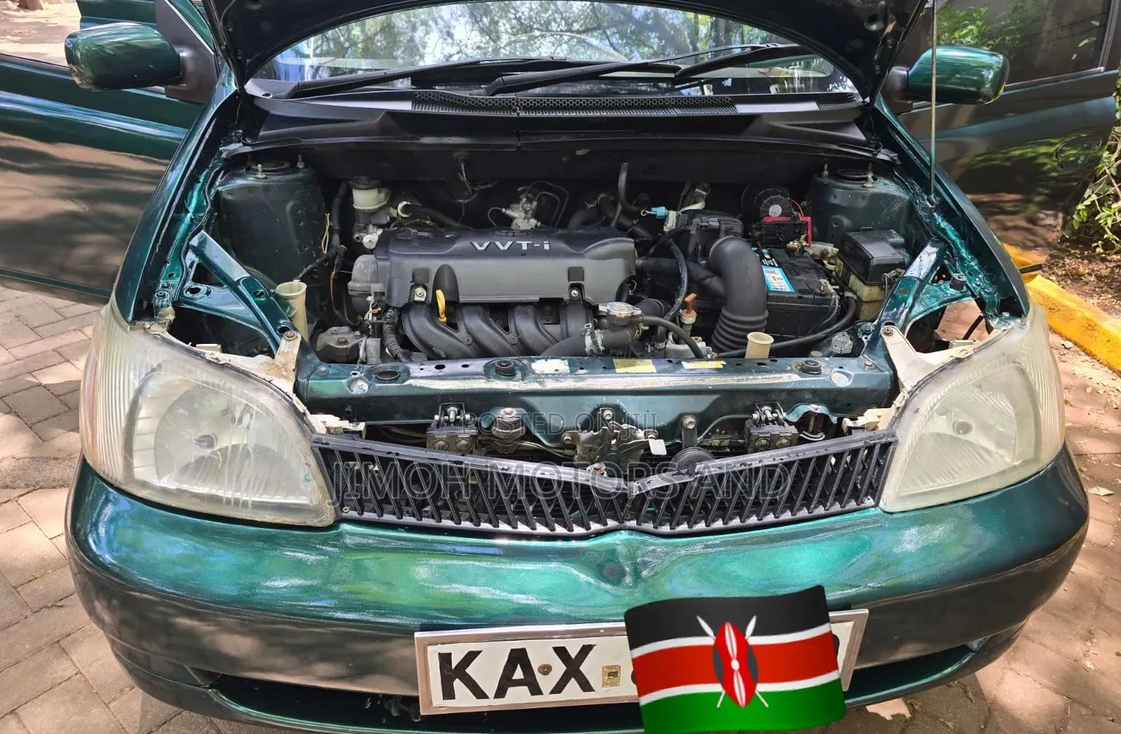 Toyota Platz 1999 Green
