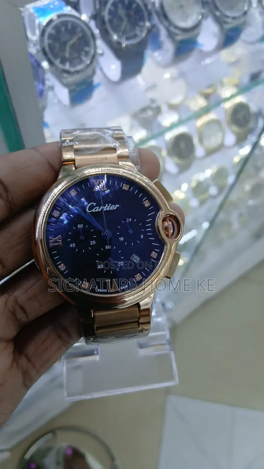 Cartier Watch -Mettalic