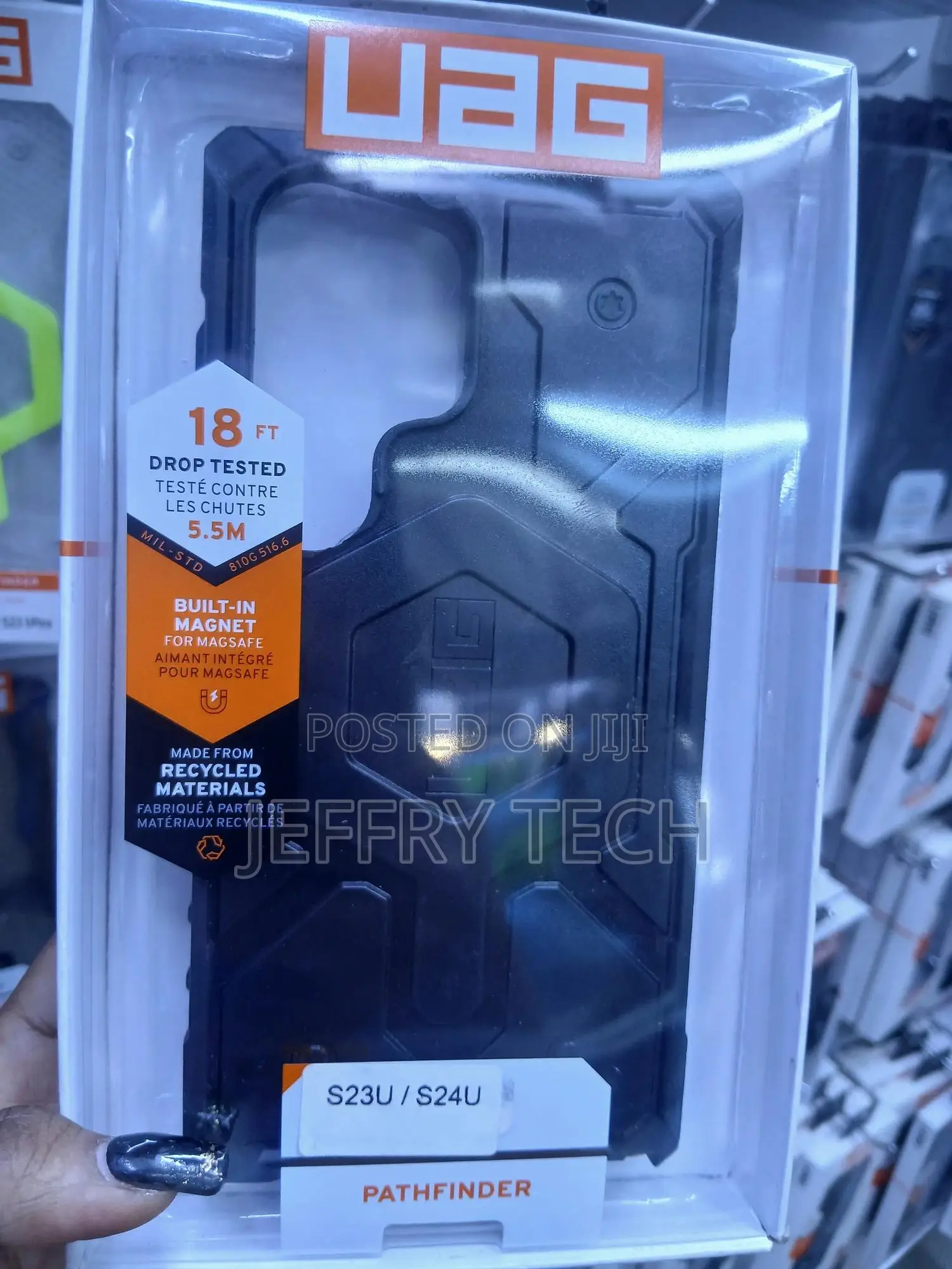 Case Designed for the Samsung Galaxy S23 Ultra or S24 Ultra.